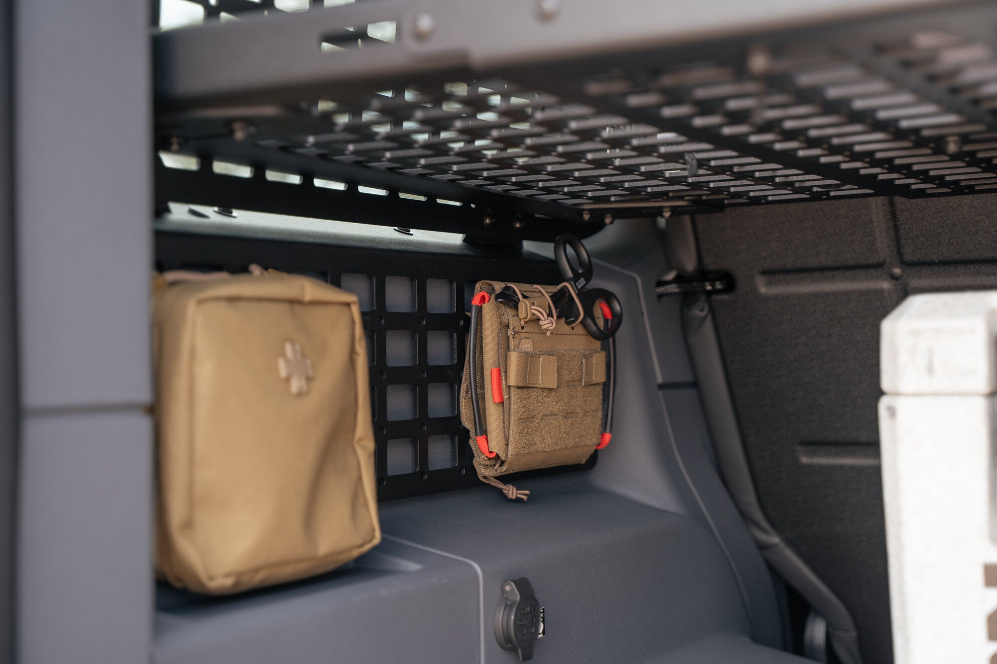 2023-2026 INEOS Grenadier Rear Window Molle Storage Panels Rago Fabrication