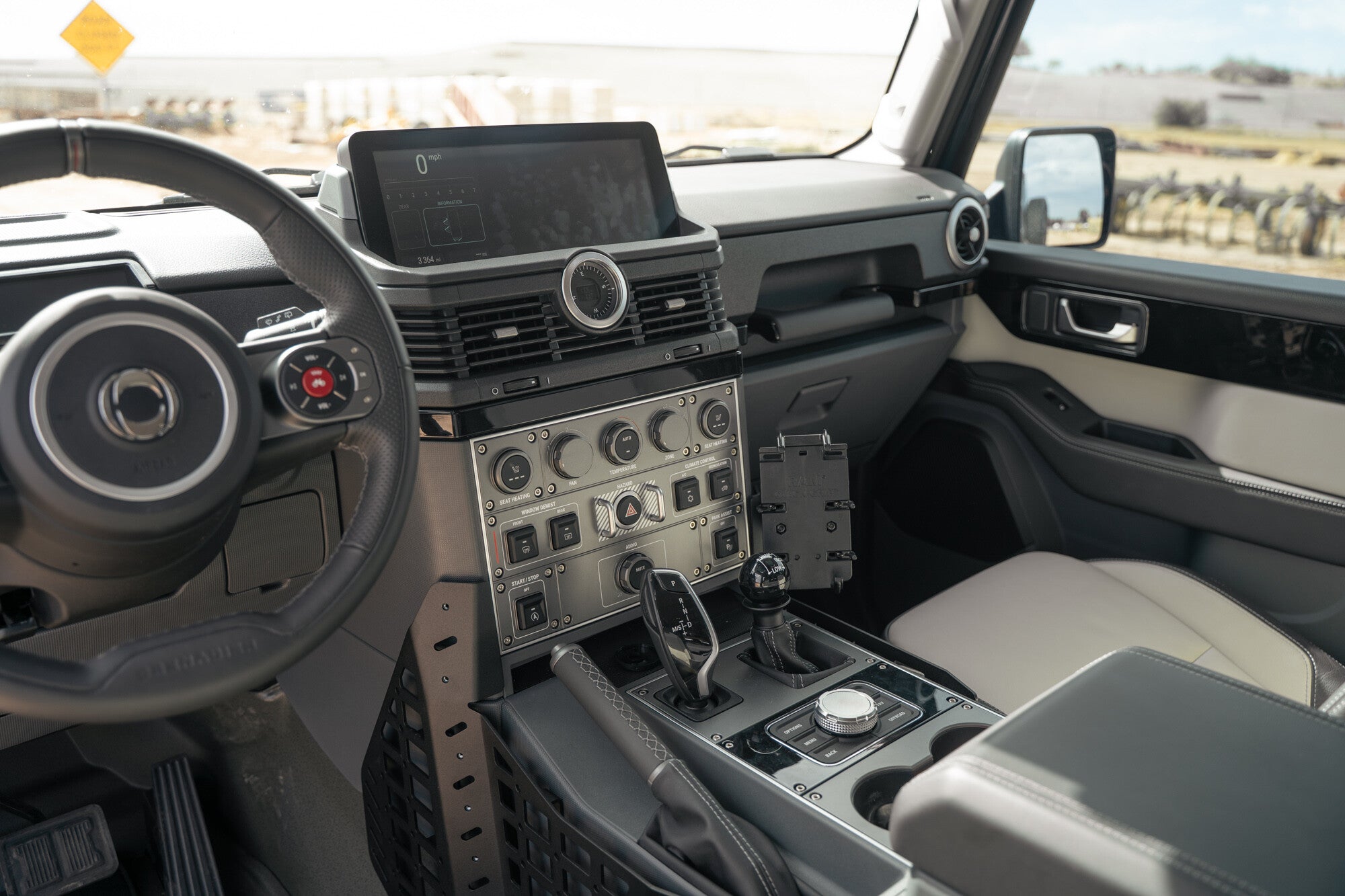 2023-2026 INEOS Grenadier & Quartermaster Center Console Molle Panels Rago Fabrication