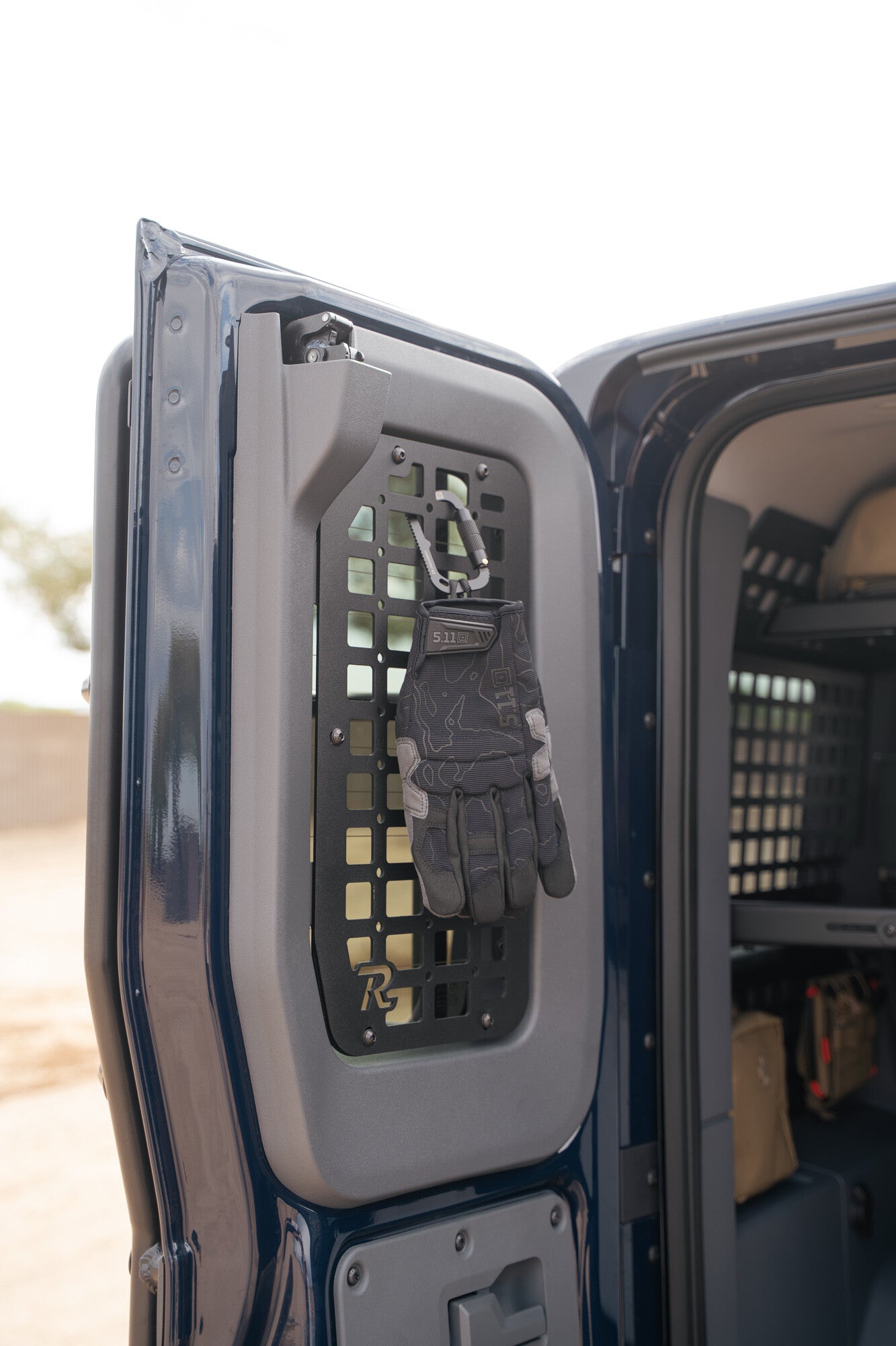 2023-2026 INEOS Grenadier Rear Door Window Molle Panels Drivers Side Rago Fabrication