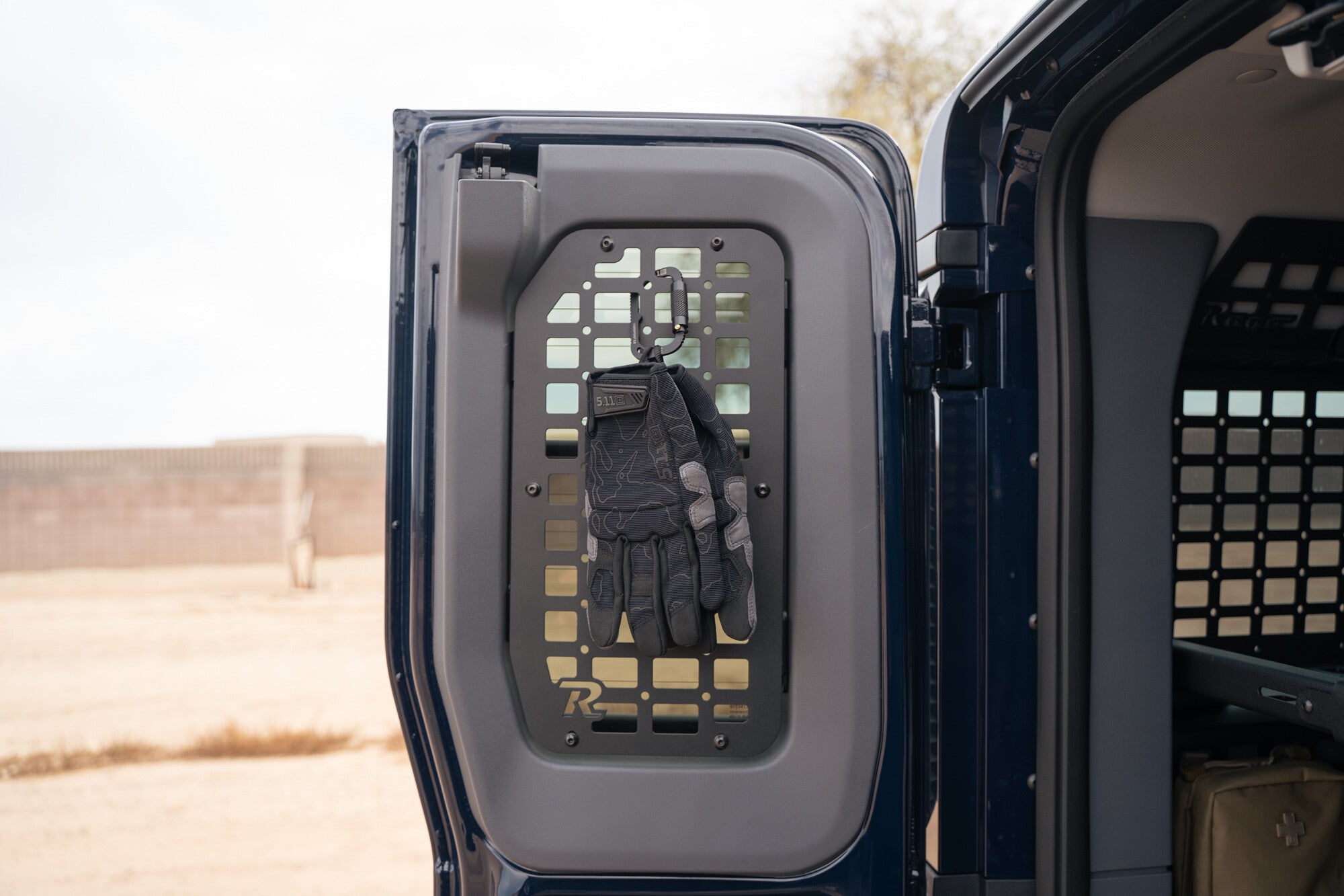 2023-2026 INEOS Grenadier Rear Door Window Molle Panels Drivers Side Rago Fabrication