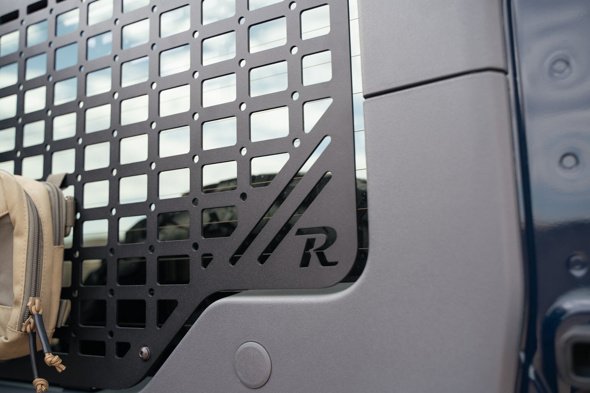2023-2026 INEOS Grenadier Rear Door Window Molle Panels Passenger Side Rago Fabrication