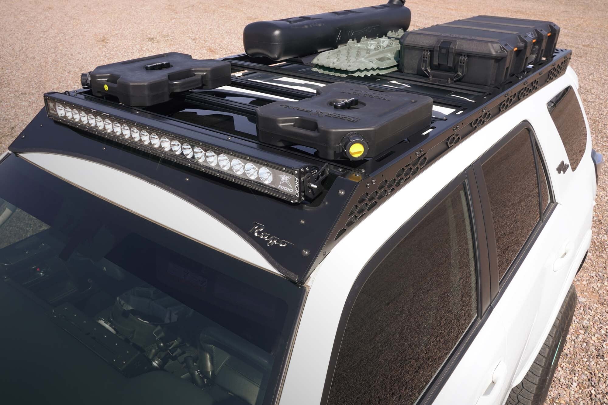 2010-2024 Toyota 4Runner Roof Rack With Light Pocket Rago Fabrication