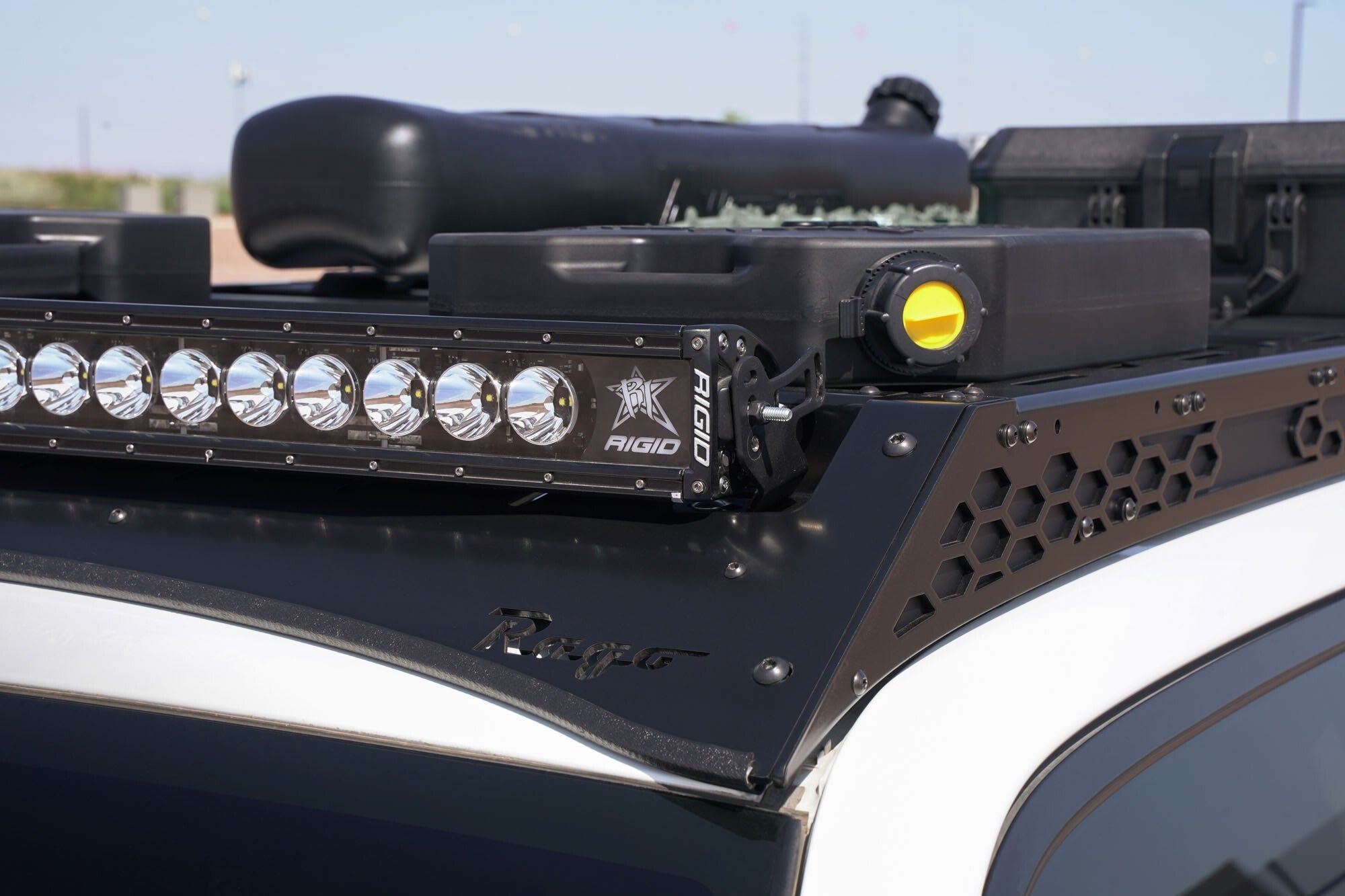 2010-2024 Toyota 4Runner Roof Rack With Light Pocket Rago Fabrication