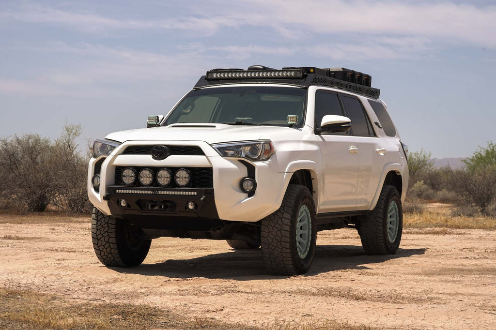 2010-2024 Toyota 4Runner Roof Rack With Light Pocket Rago Fabrication