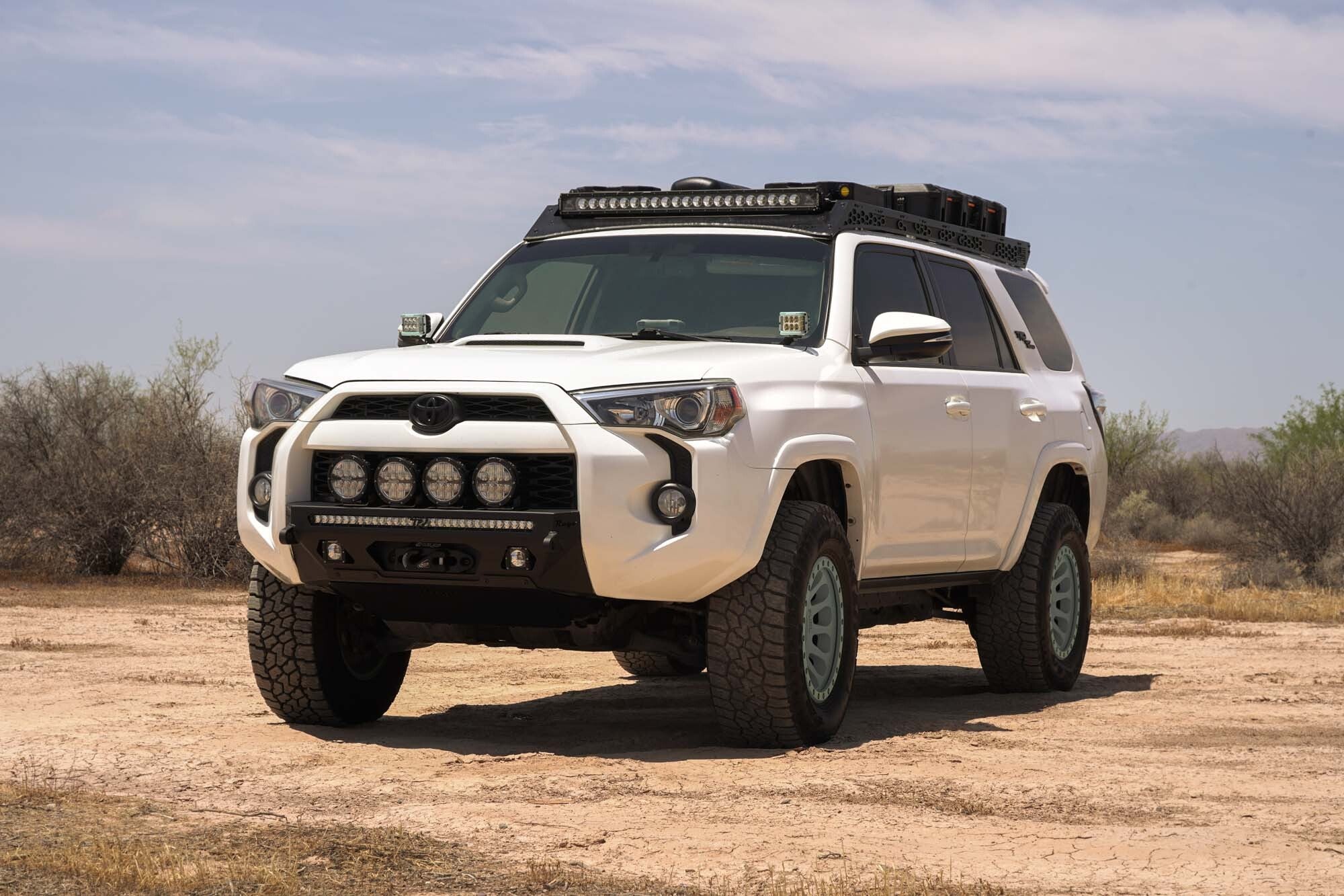 2010-2024 Toyota 4Runner Roof Rack With Light Pocket Rago Fabrication
