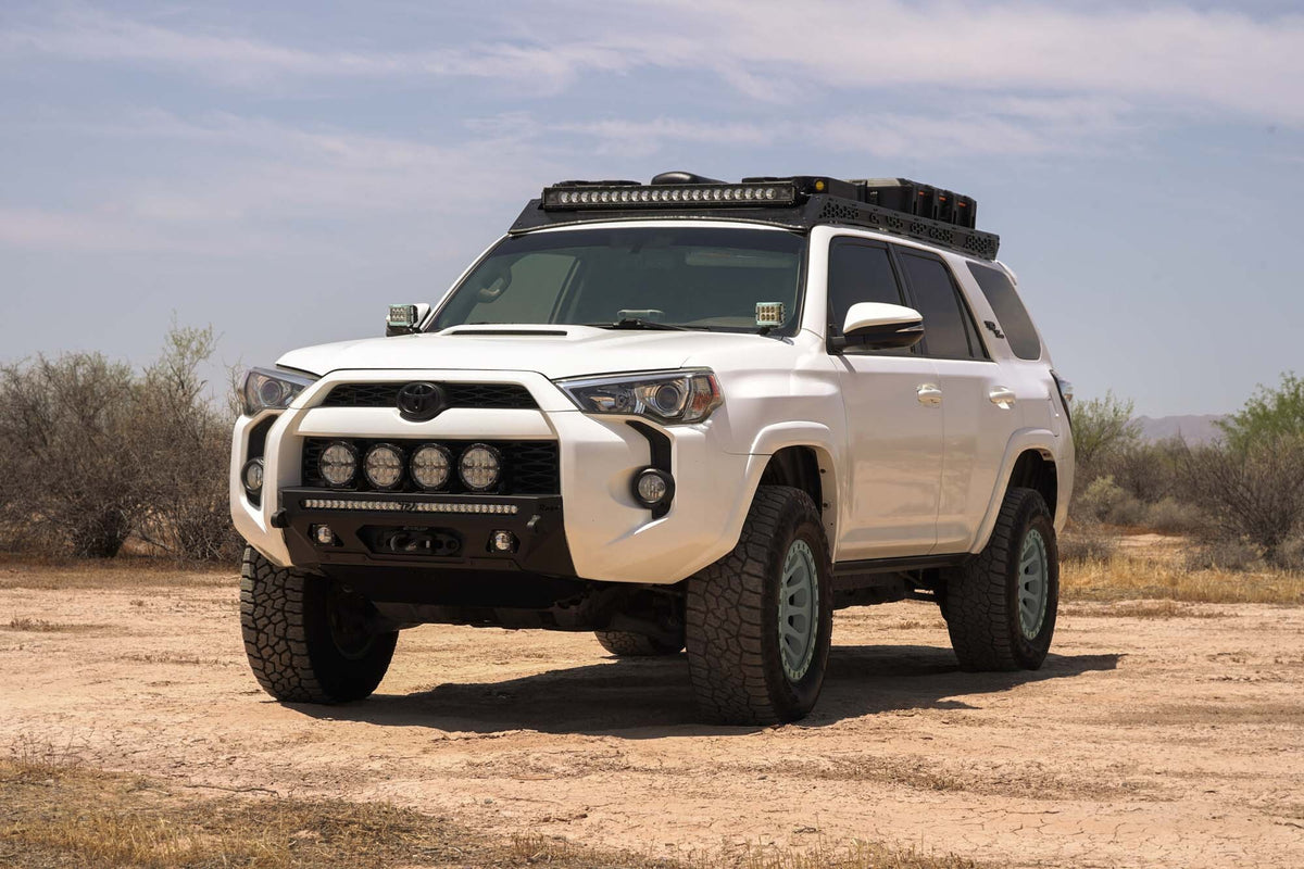 2010-2024 Toyota 4Runner Roof Rack With Light Pocket Rago Fabrication