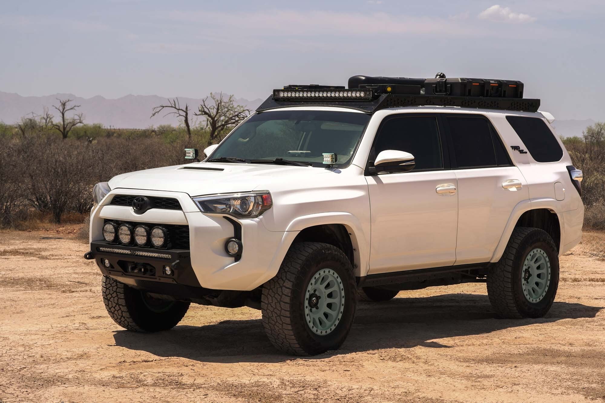 2010-2024 Toyota 4Runner Roof Rack With Light Pocket Rago Fabrication