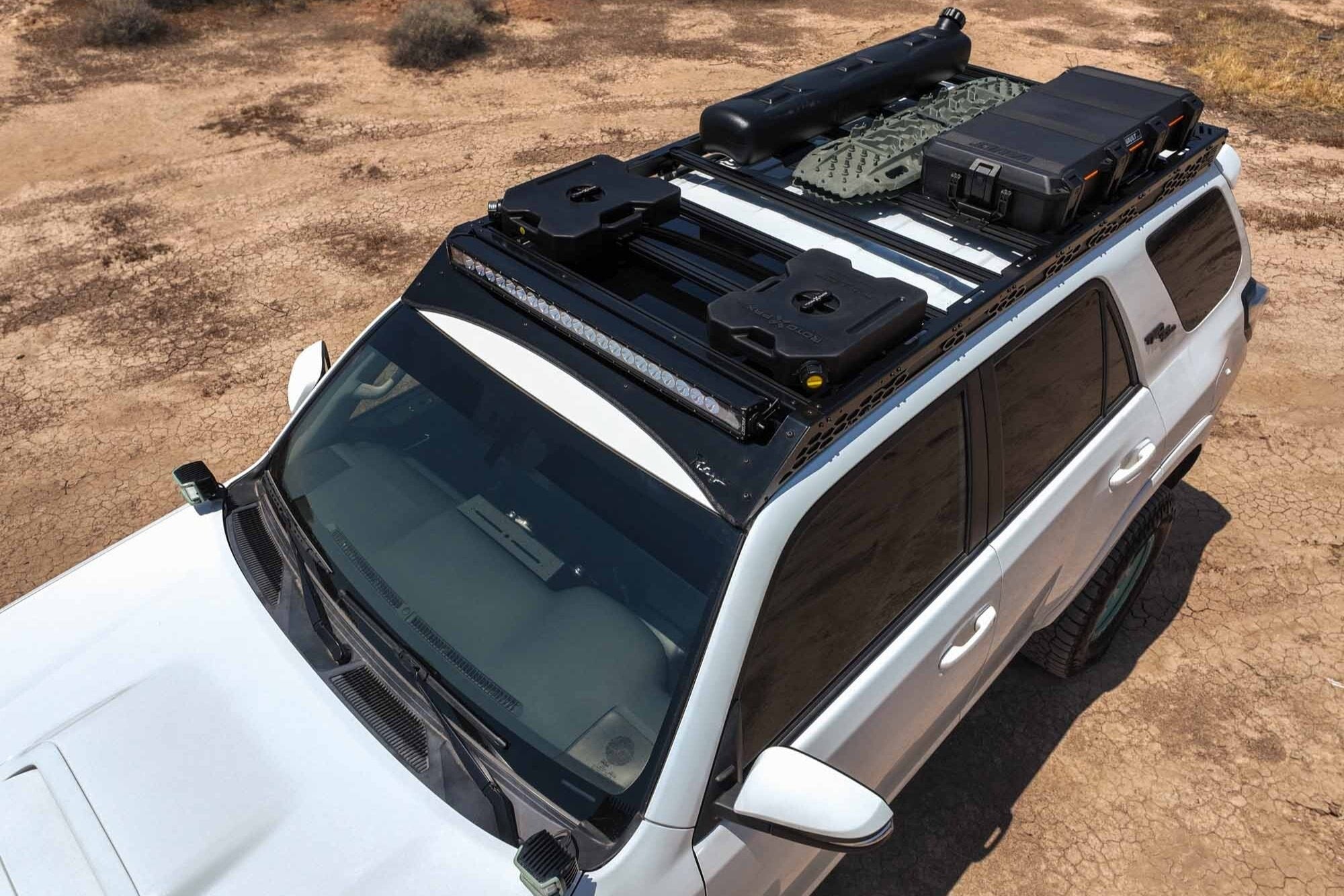 2010-2024 Toyota 4Runner Roof Rack With Light Pocket Rago Fabrication