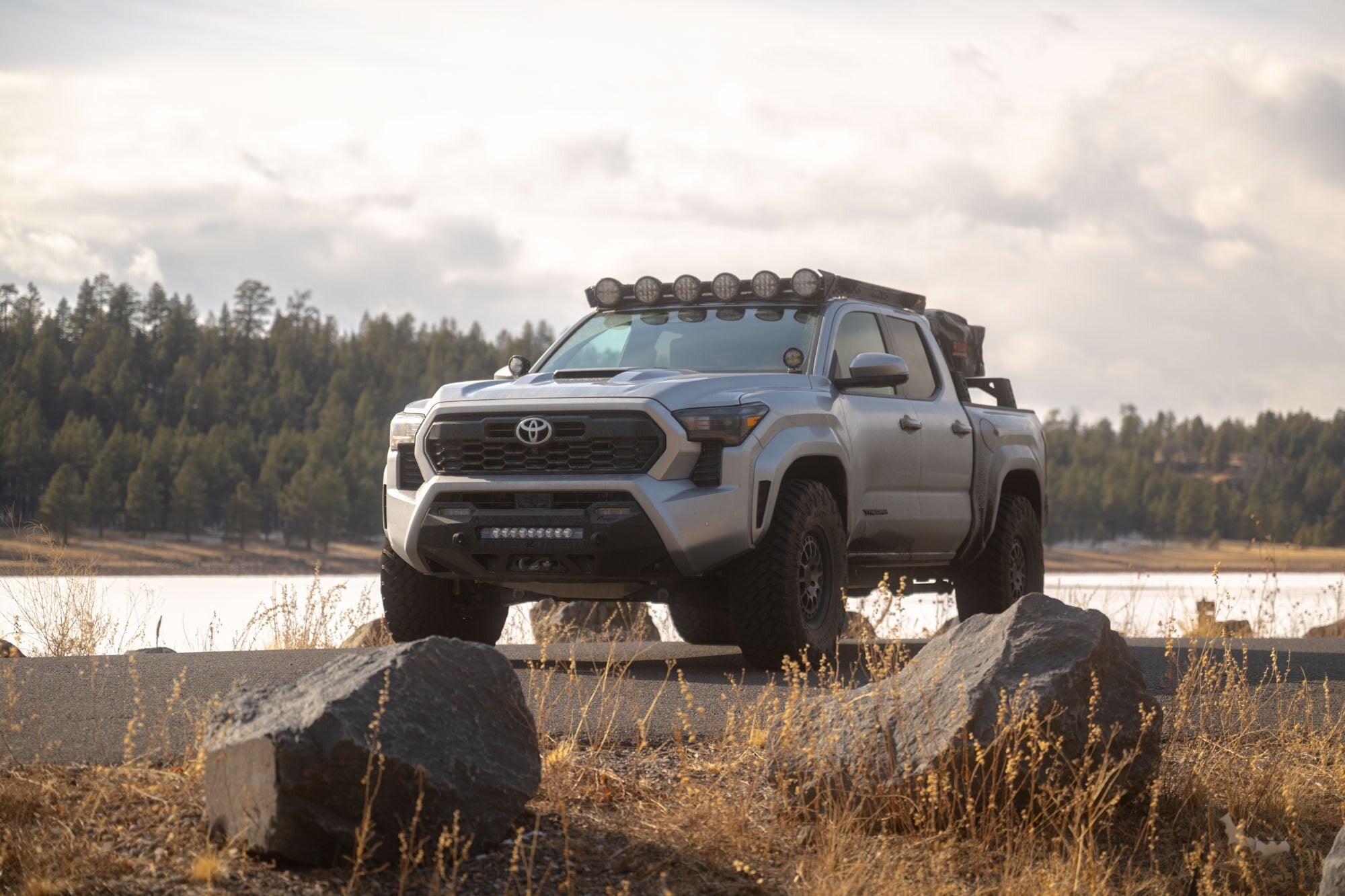 2024+ Toyota Tacoma Ditch Light Brackets Rago Fabrication