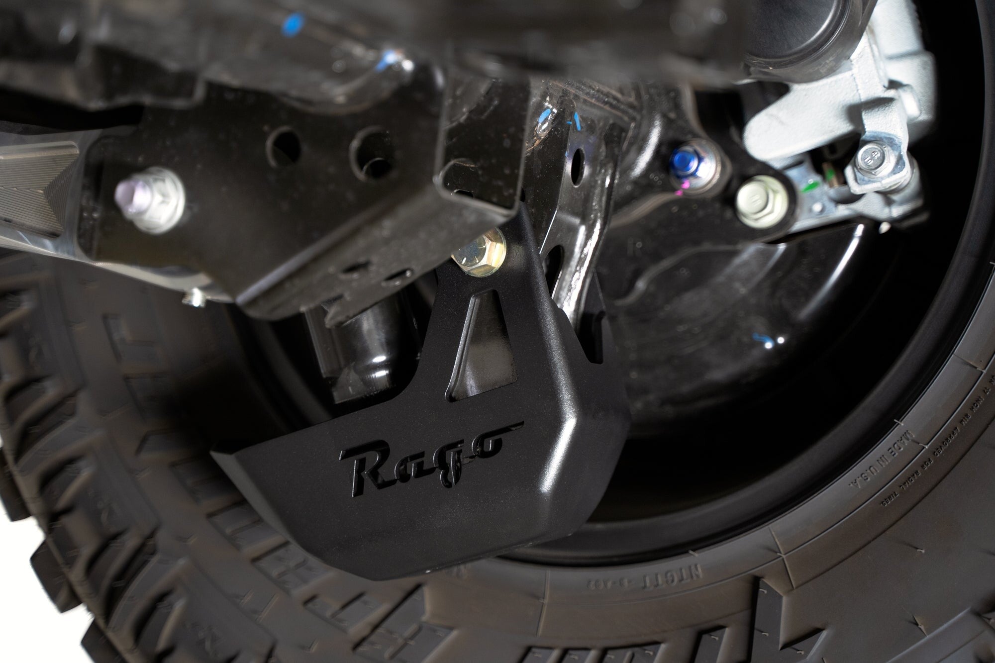 2024+ Toyota Tacoma Rear Shock Guards Rago Fabrication