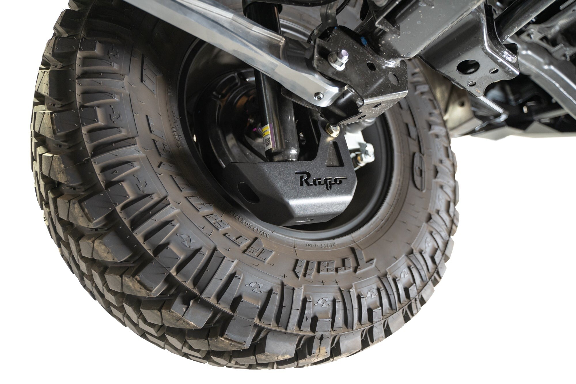 2024+ Toyota Tacoma Rear Shock Guards Rago Fabrication