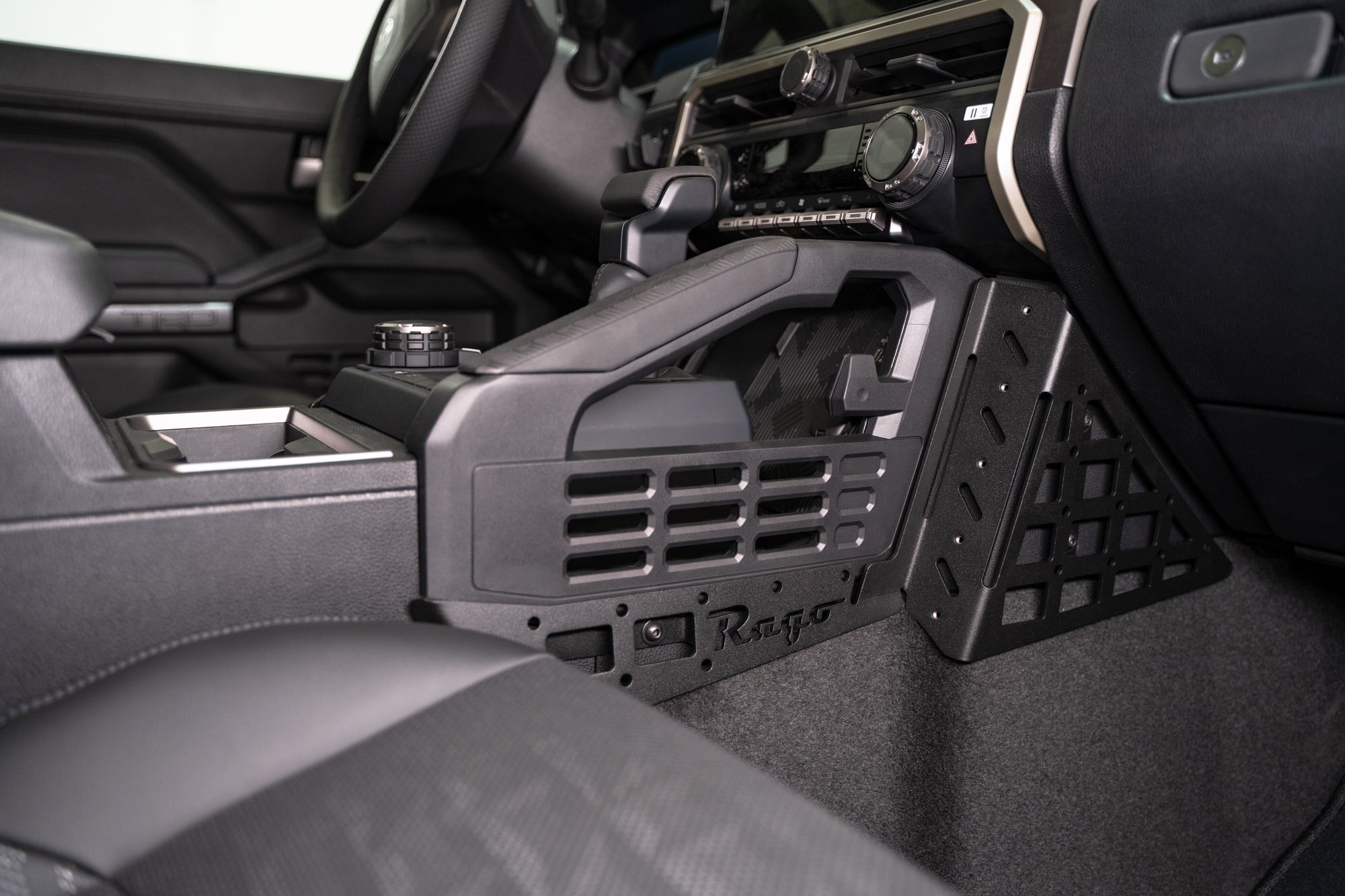 2024+ Toyota Tacoma & 4Runner Center Console Molle Panel Rago Fabrication