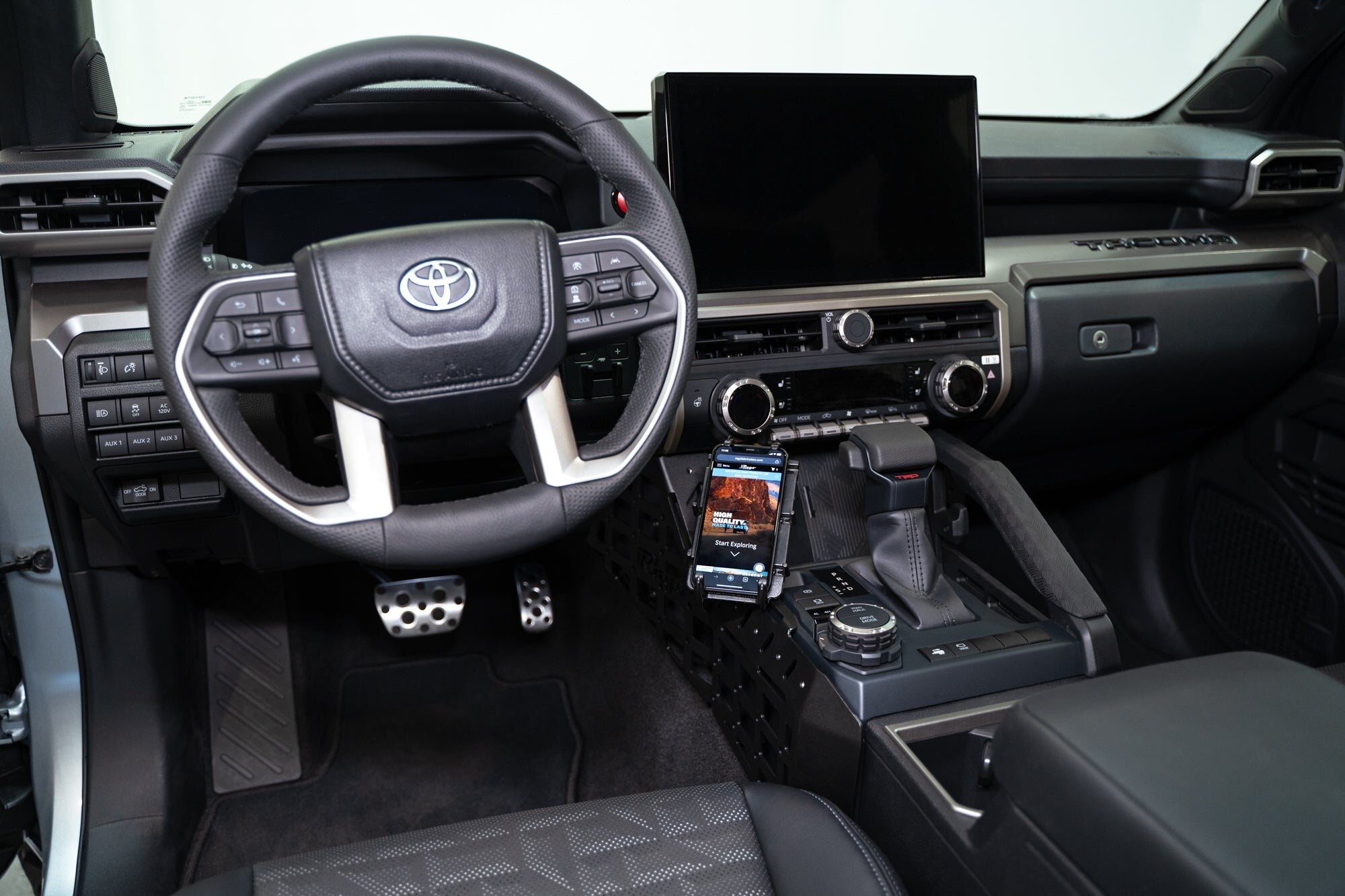 2024+ Toyota Tacoma & 4Runner Center Console Molle Panel Rago Fabrication
