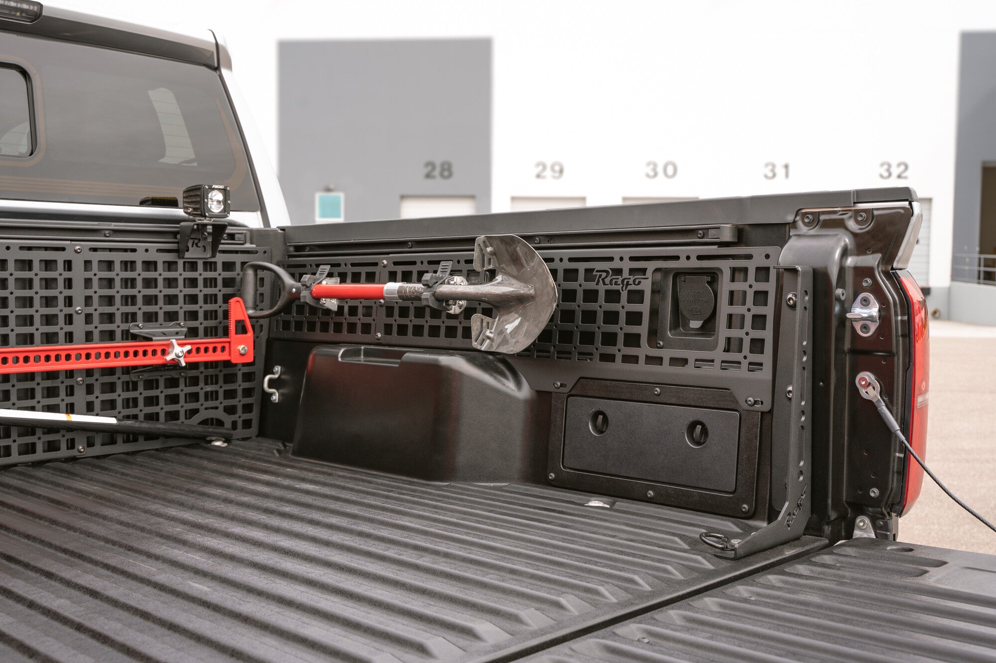 2024+ Toyota Tacoma Bed Molle Panel Passenger Side Rago Fabrication