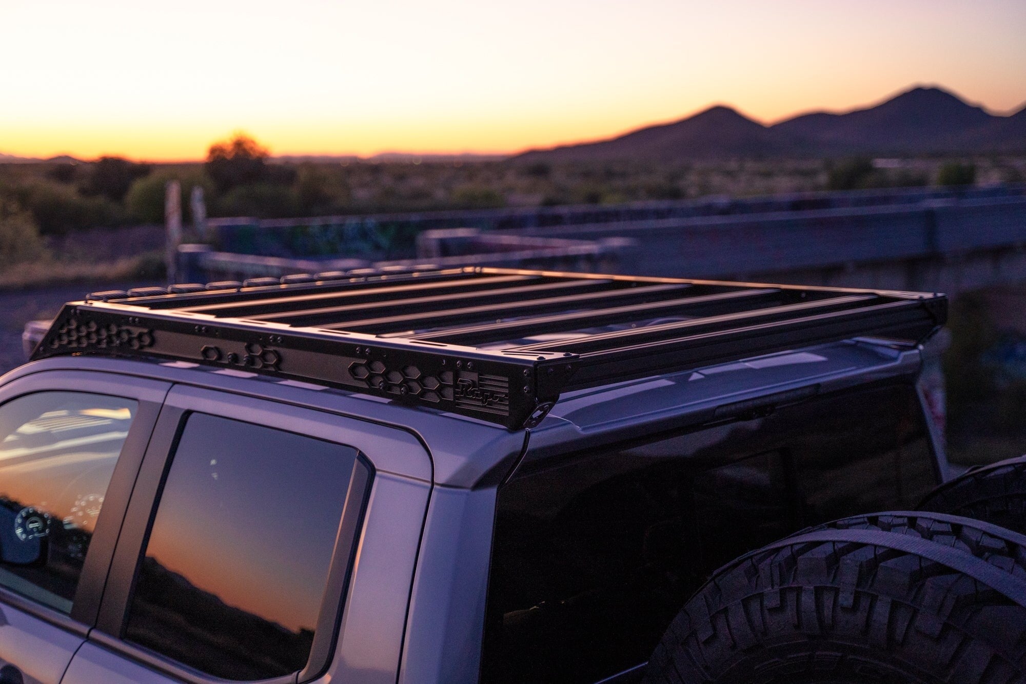 2024+ Toyota Tacoma Roof Rack With Light Pocket Rago Fabrication