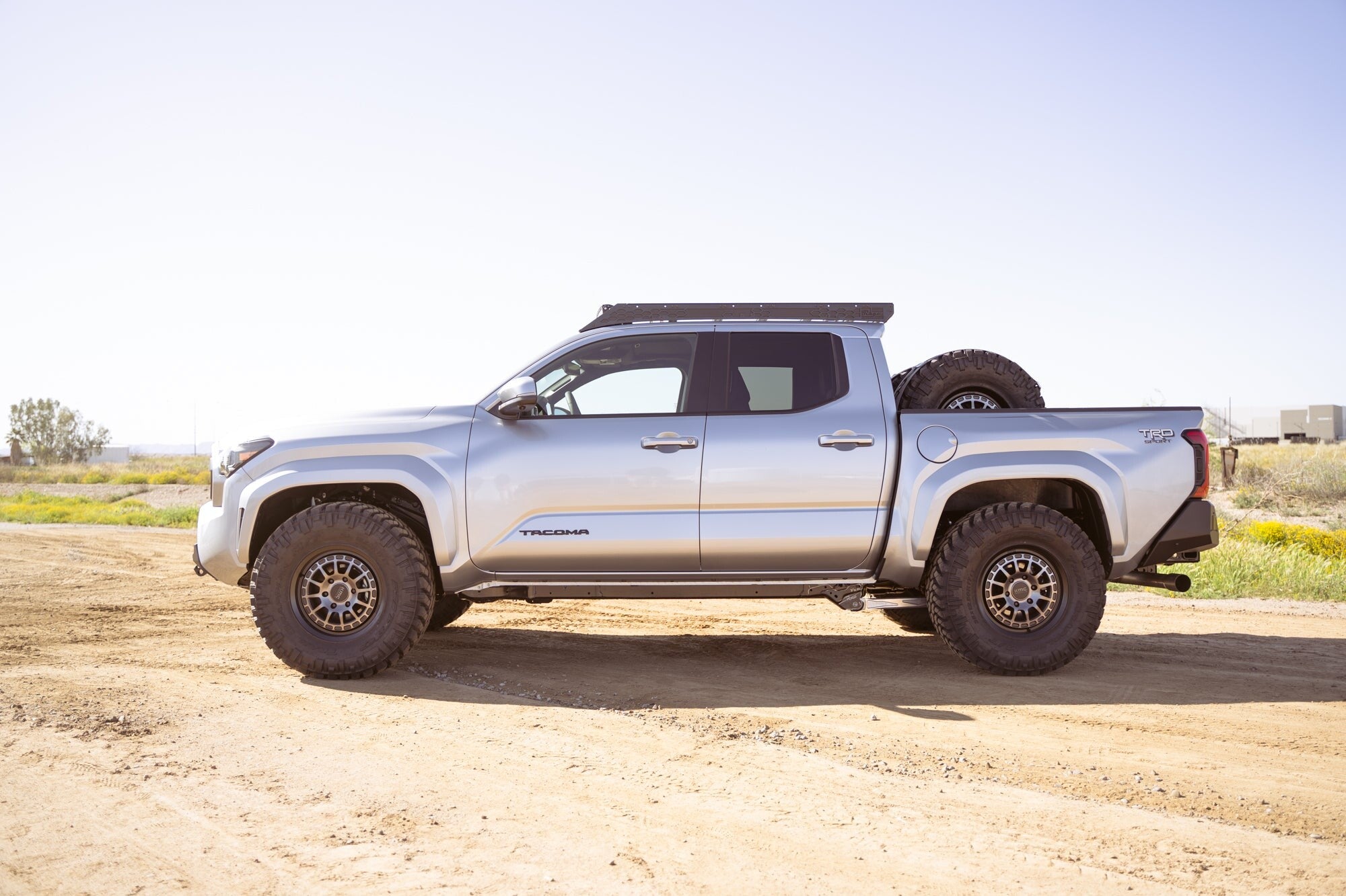 2024+ Toyota Tacoma Roof Rack With Light Pocket Rago Fabrication