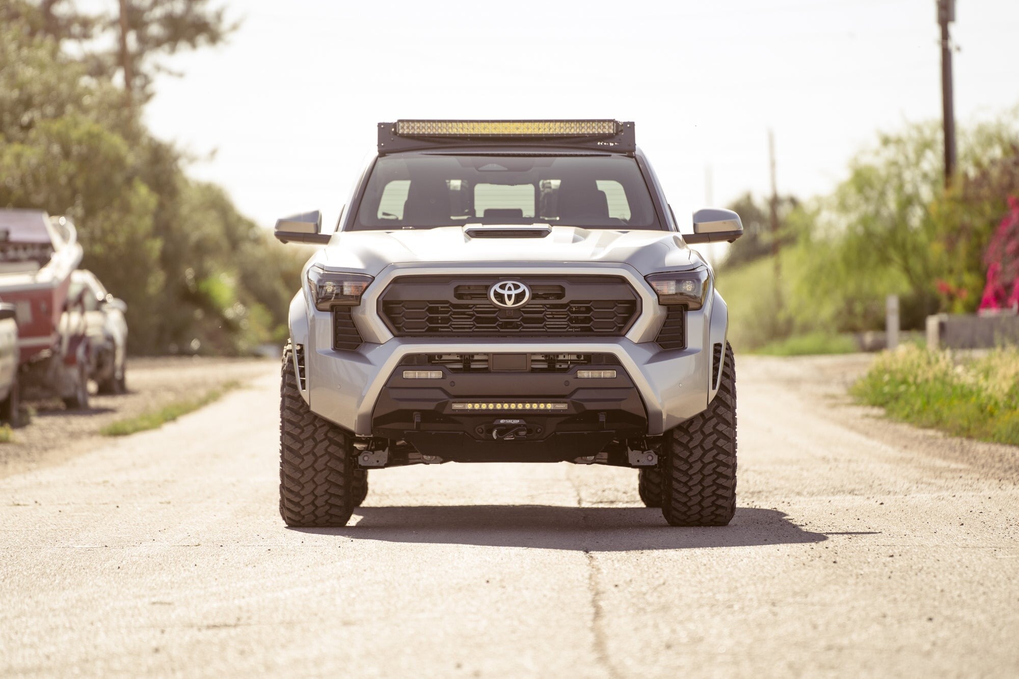 2024+ Toyota Tacoma Roof Rack With Light Pocket Rago Fabrication