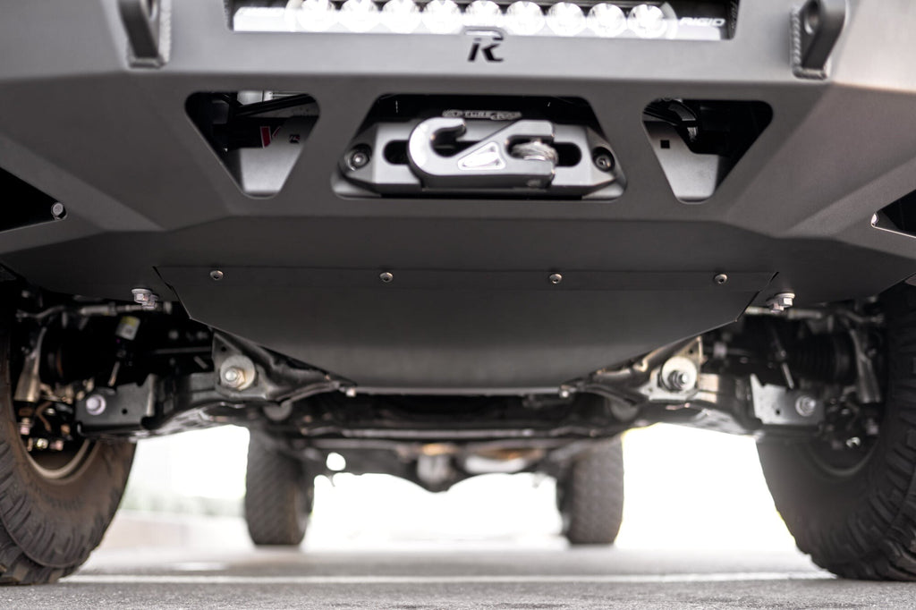 2024+ Toyota Tacoma Skid Plate for Low-Profile Winch Bumper Rago Fabrication