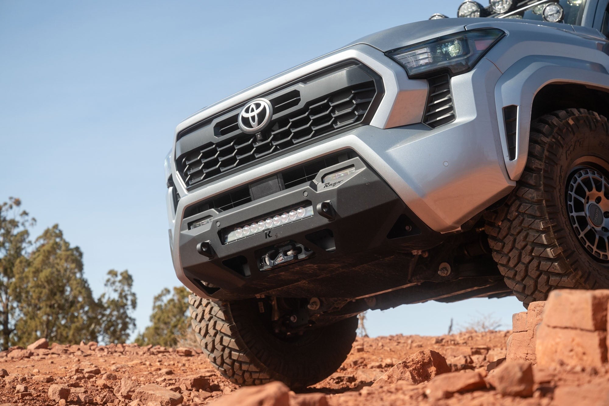 2024+ Toyota Tacoma Skid Plate for Low-Profile Winch Bumper Rago Fabrication