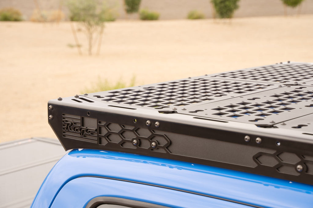 2016-2023 Toyota Tacoma Roof Rack With Light Pocket Rago Fabrication