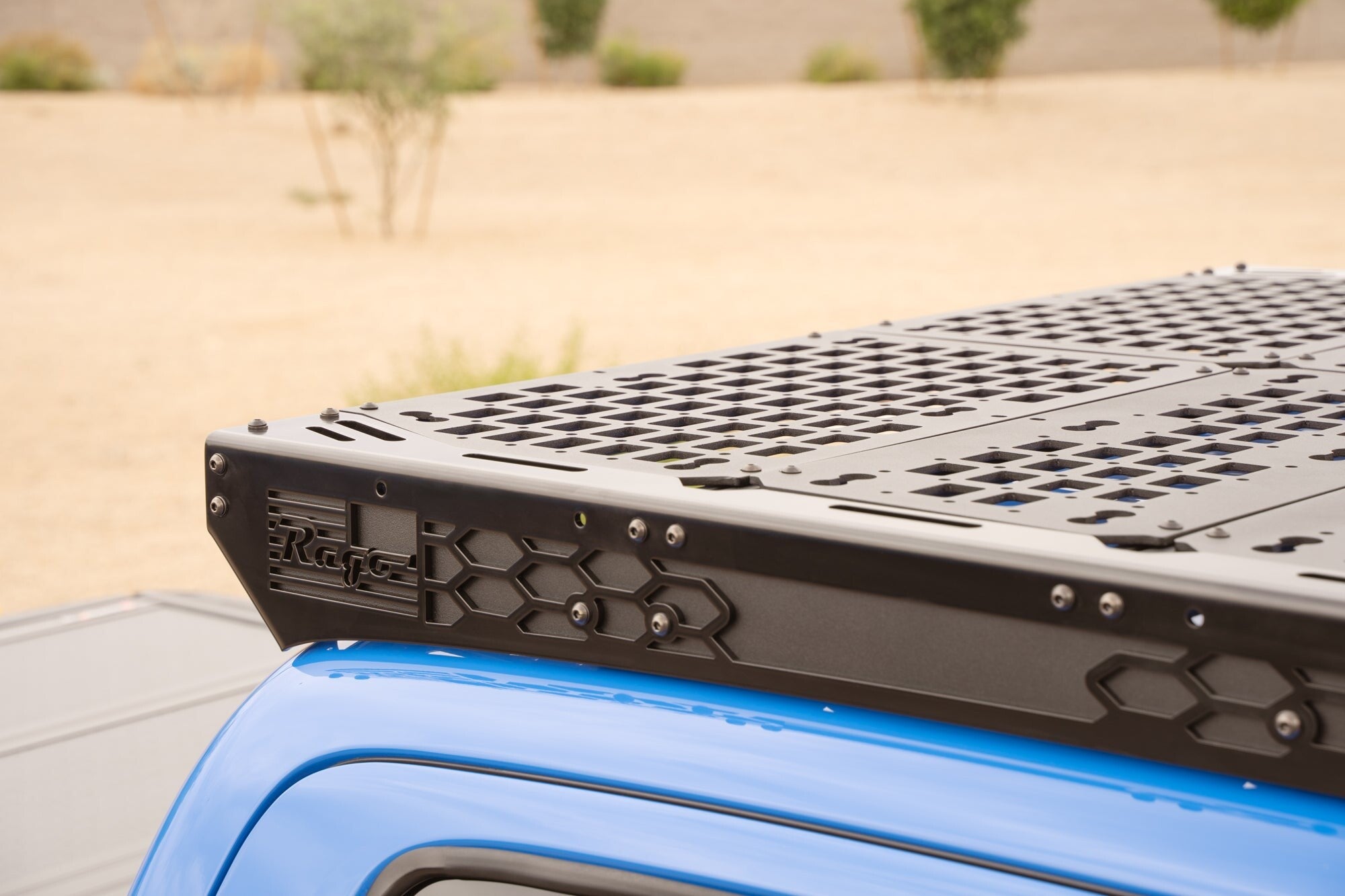 2016-2023 Toyota Tacoma Roof Rack With Light Pocket Rago Fabrication