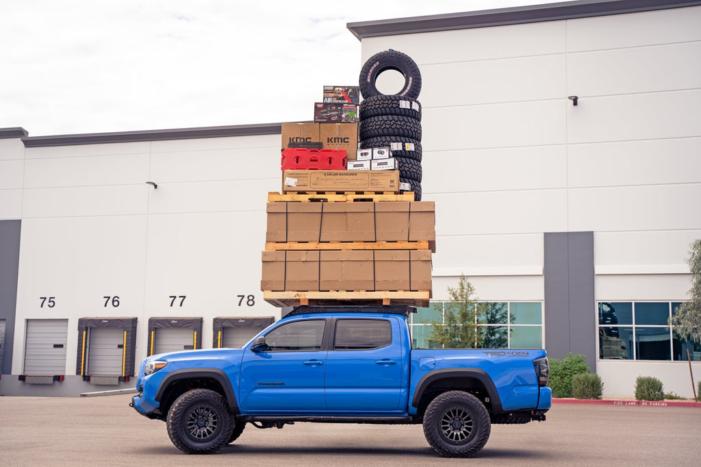 2016-2023 Toyota Tacoma Roof Rack With Light Pocket Rago Fabrication