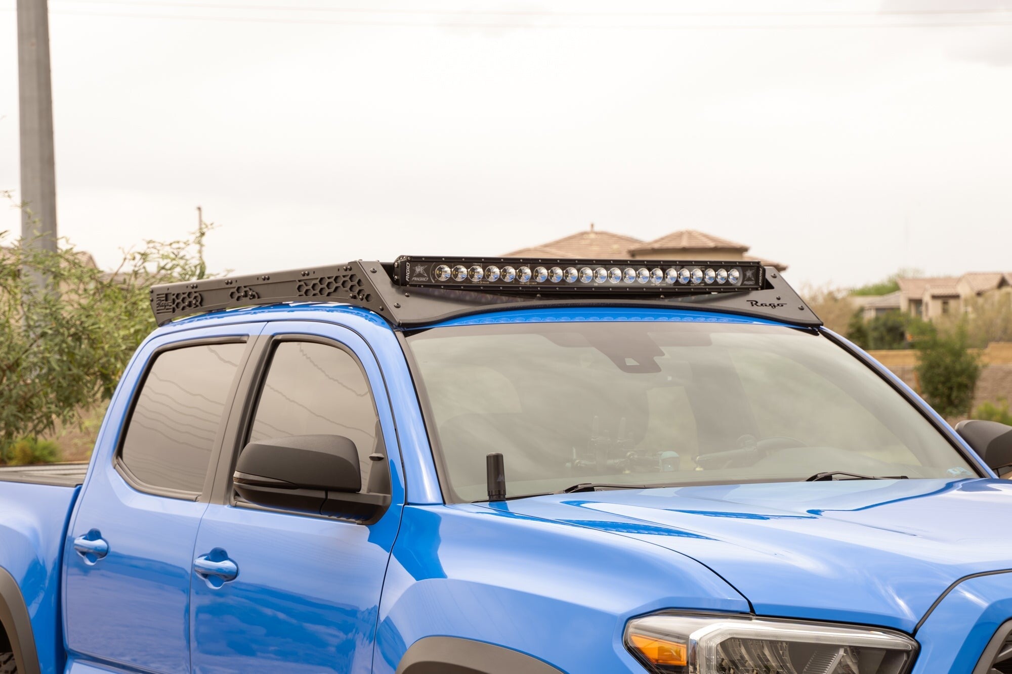 2016-2023 Toyota Tacoma Roof Rack With Light Pocket Rago Fabrication