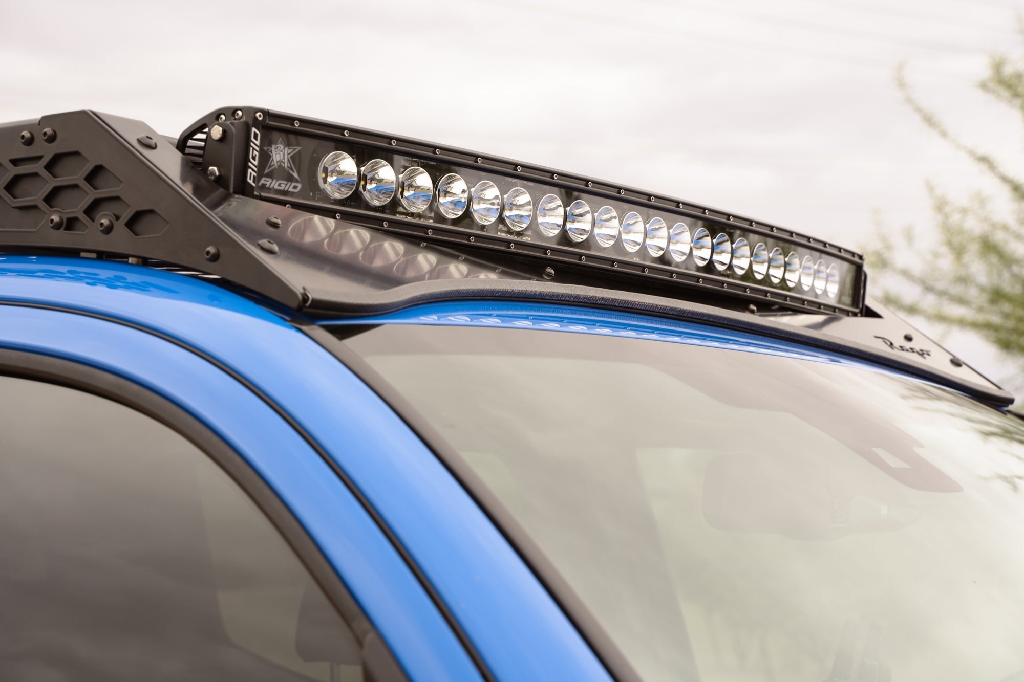 2016-2023 Toyota Tacoma Roof Rack With Light Pocket Rago Fabrication