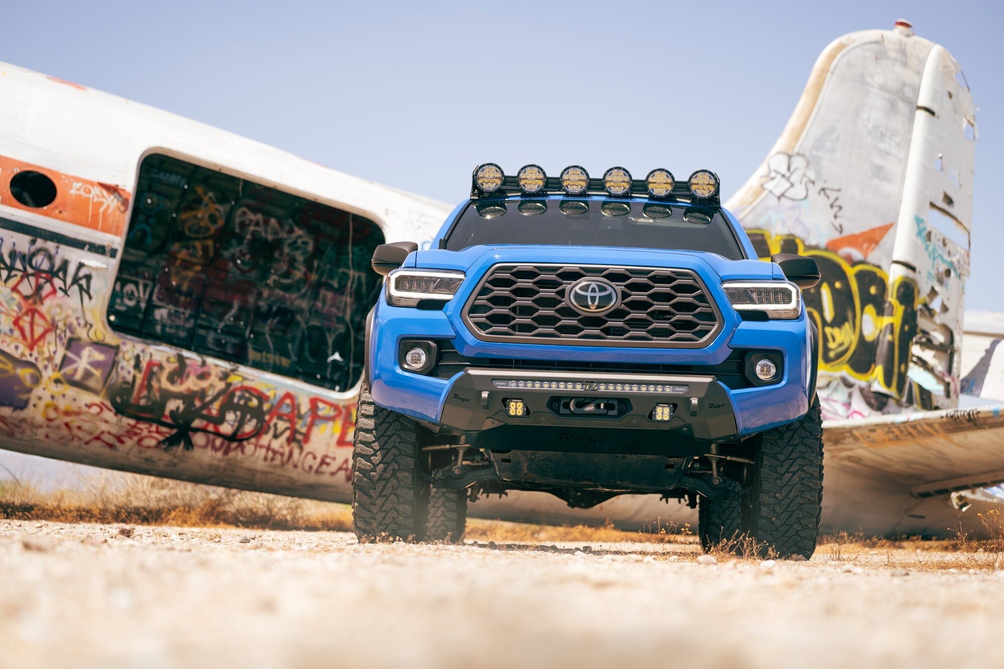 2016-2023 Toyota Tacoma Skid Plate for Center Mount Front Bumper Rago Fabrication