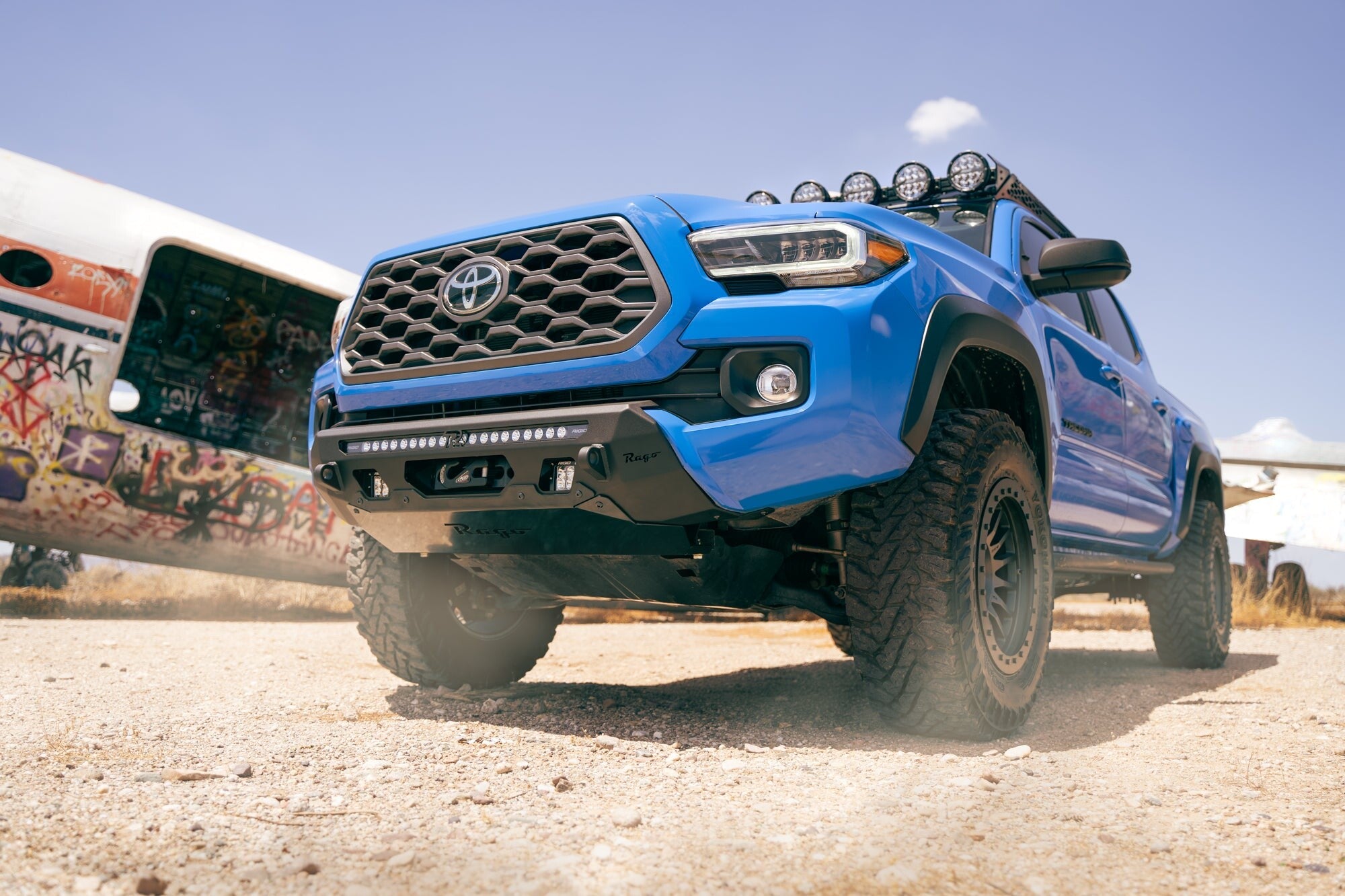 2016-2023 Toyota Tacoma Skid Plate for Center Mount Front Bumper Rago Fabrication