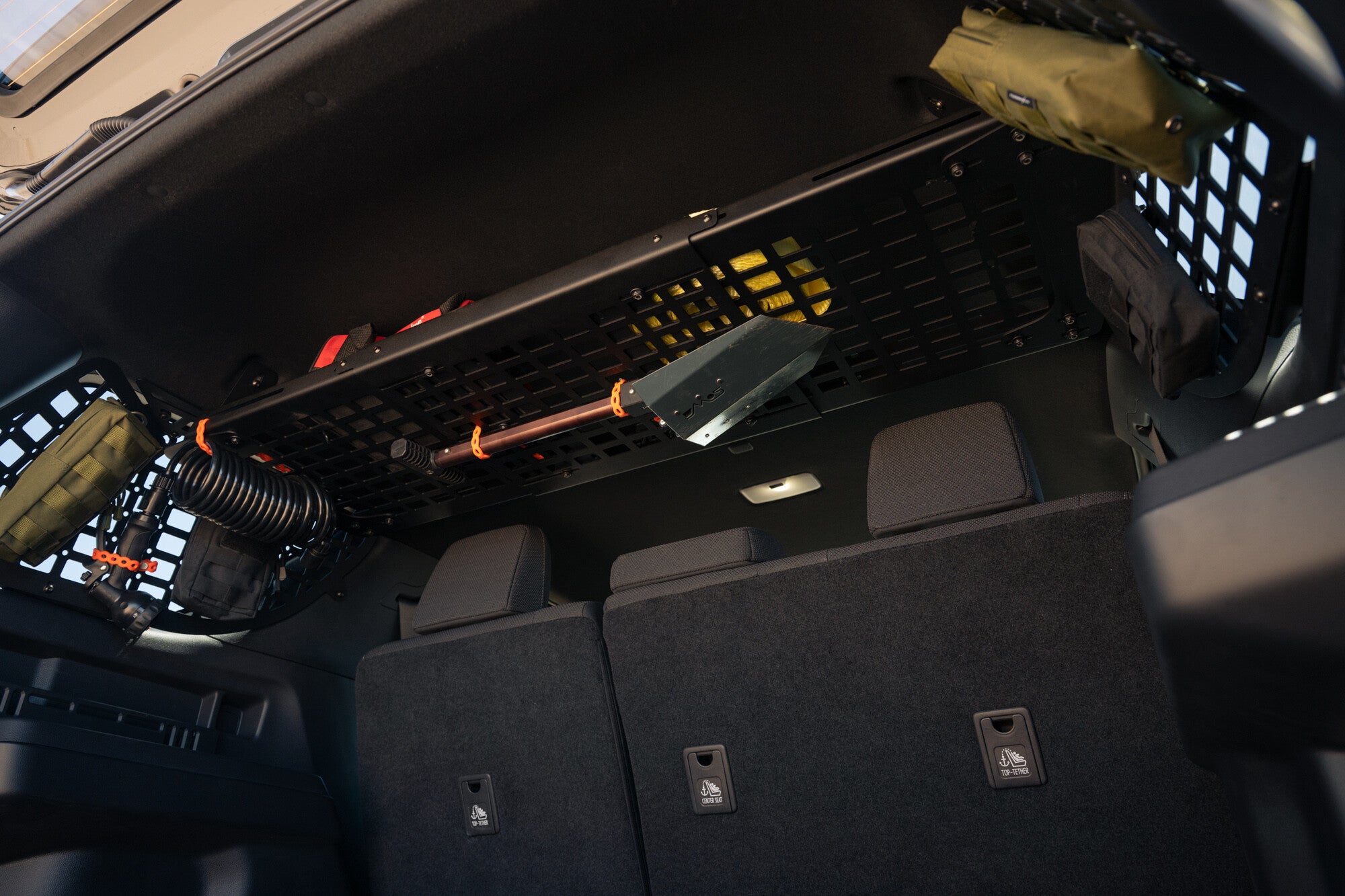 2025+ Toyota 4Runner Molle Panel Storage Shelf Rago Fabrication