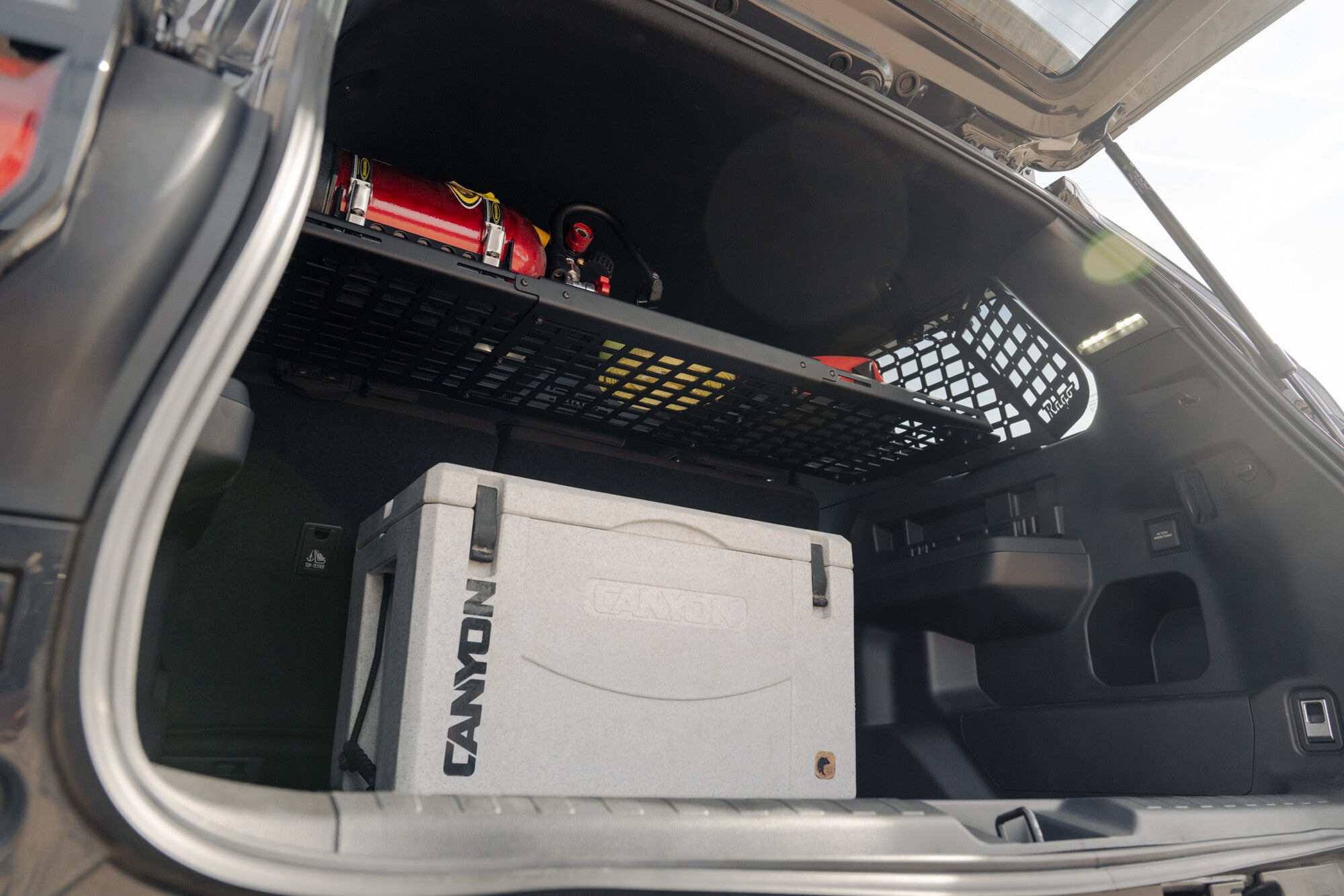 2025+ Toyota 4Runner Molle Panel Storage Shelf Rago Fabrication