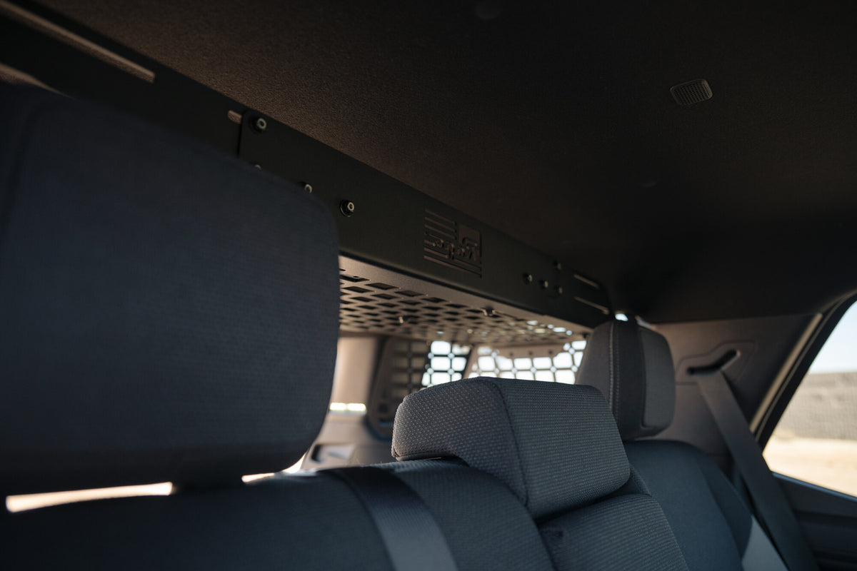 2025+ Toyota 4Runner Molle Panel Storage Shelf Rago Fabrication