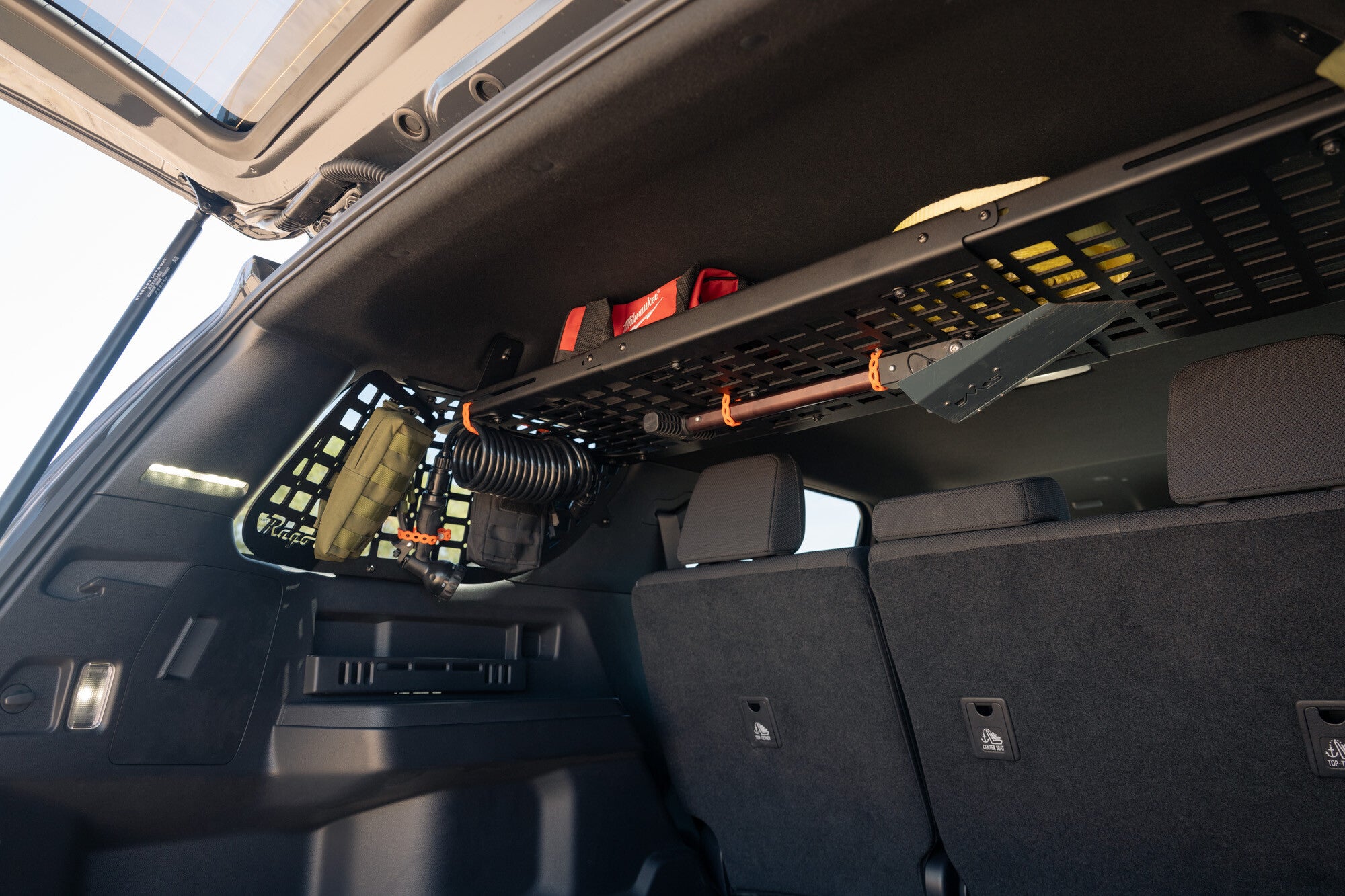 2025+ Toyota 4Runner Molle Panel Storage Shelf Rago Fabrication