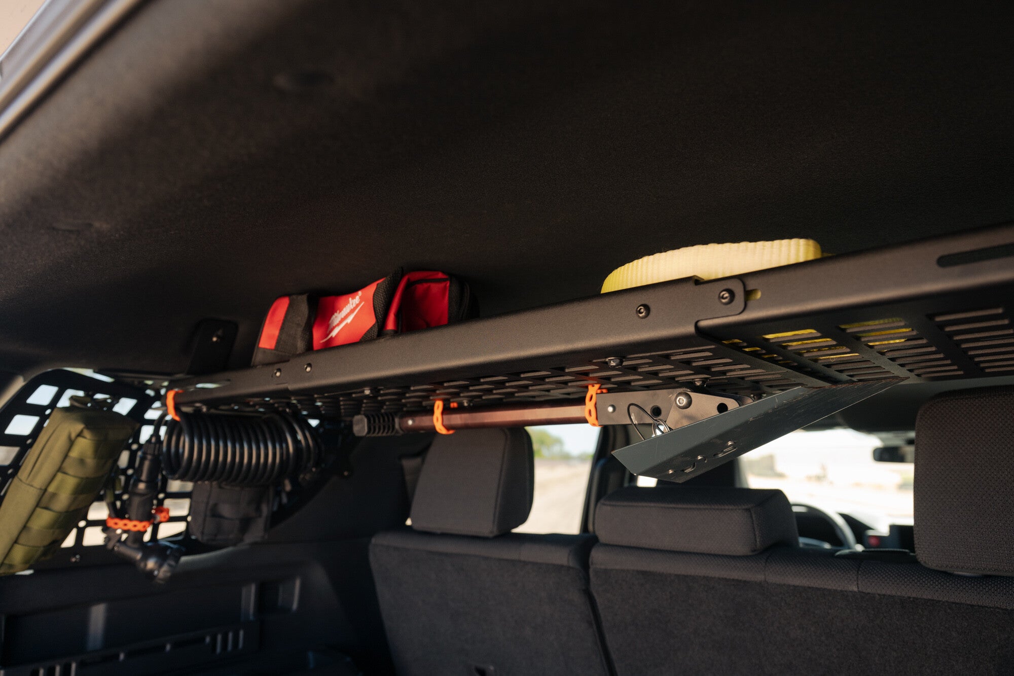 2025+ Toyota 4Runner Molle Panel Storage Shelf Rago Fabrication