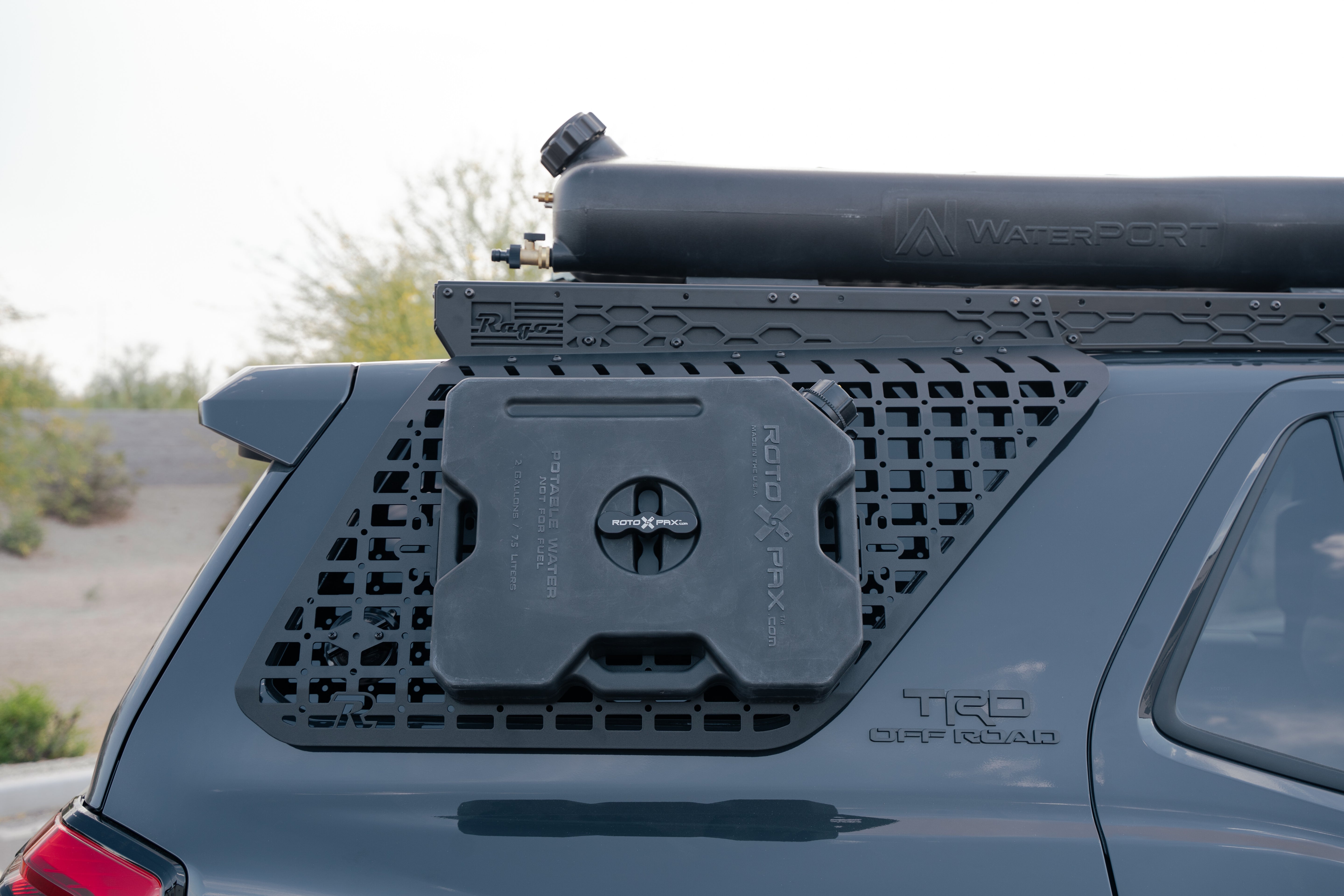 2025+ Toyota 4Runner External Molle Storage Panels Passenger Side Rago Fabrication