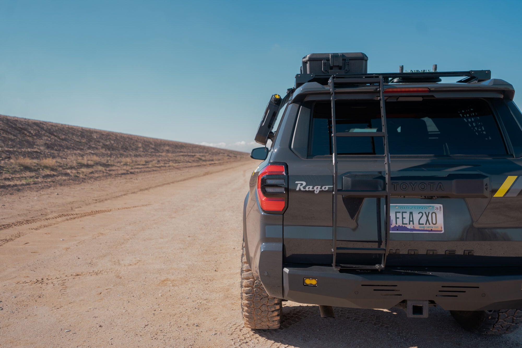 2025 Toyota 4Runner Rear Hatch Ladder Rago Fabrication