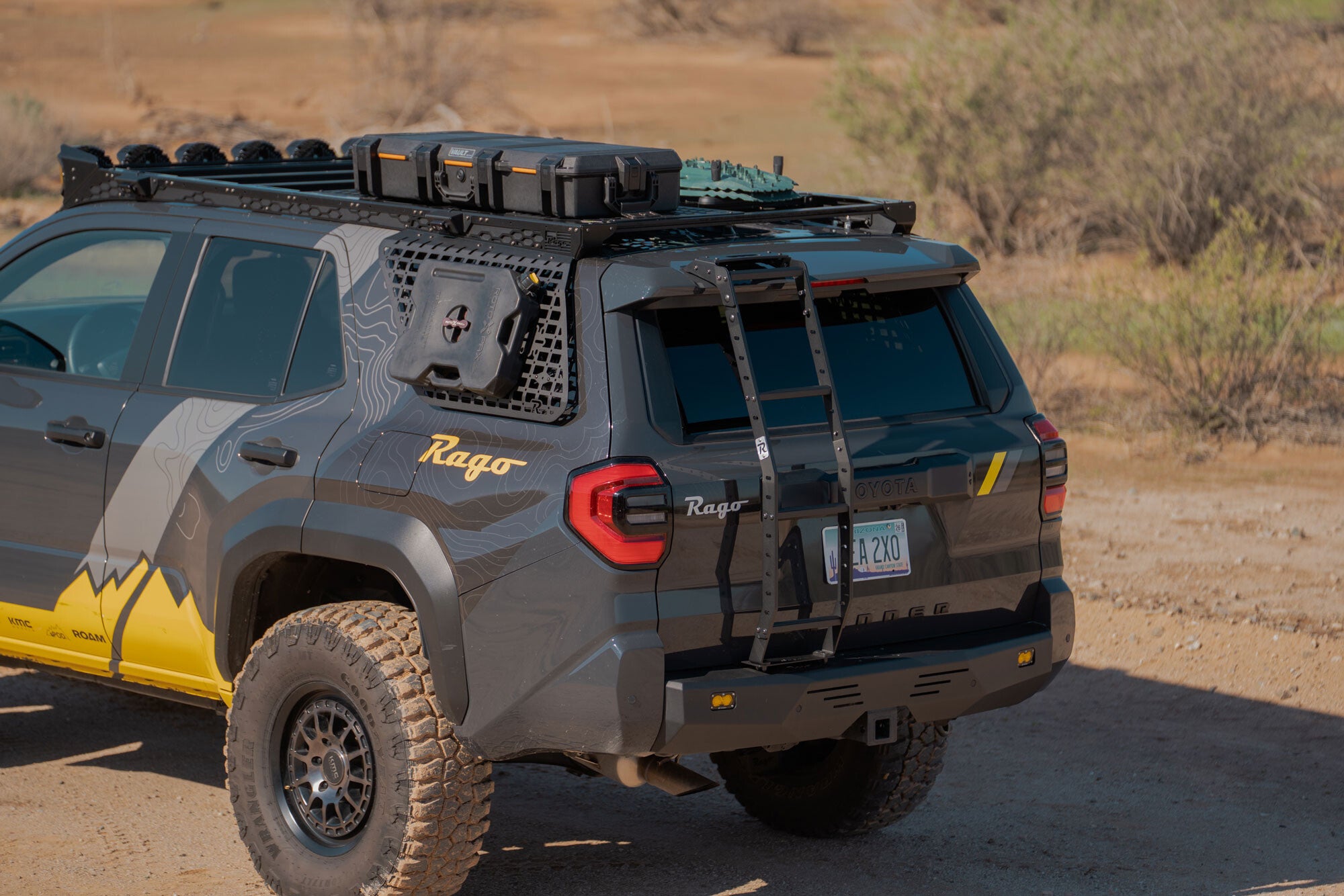 2025 Toyota 4Runner Rear Hatch Ladder Rago Fabrication
