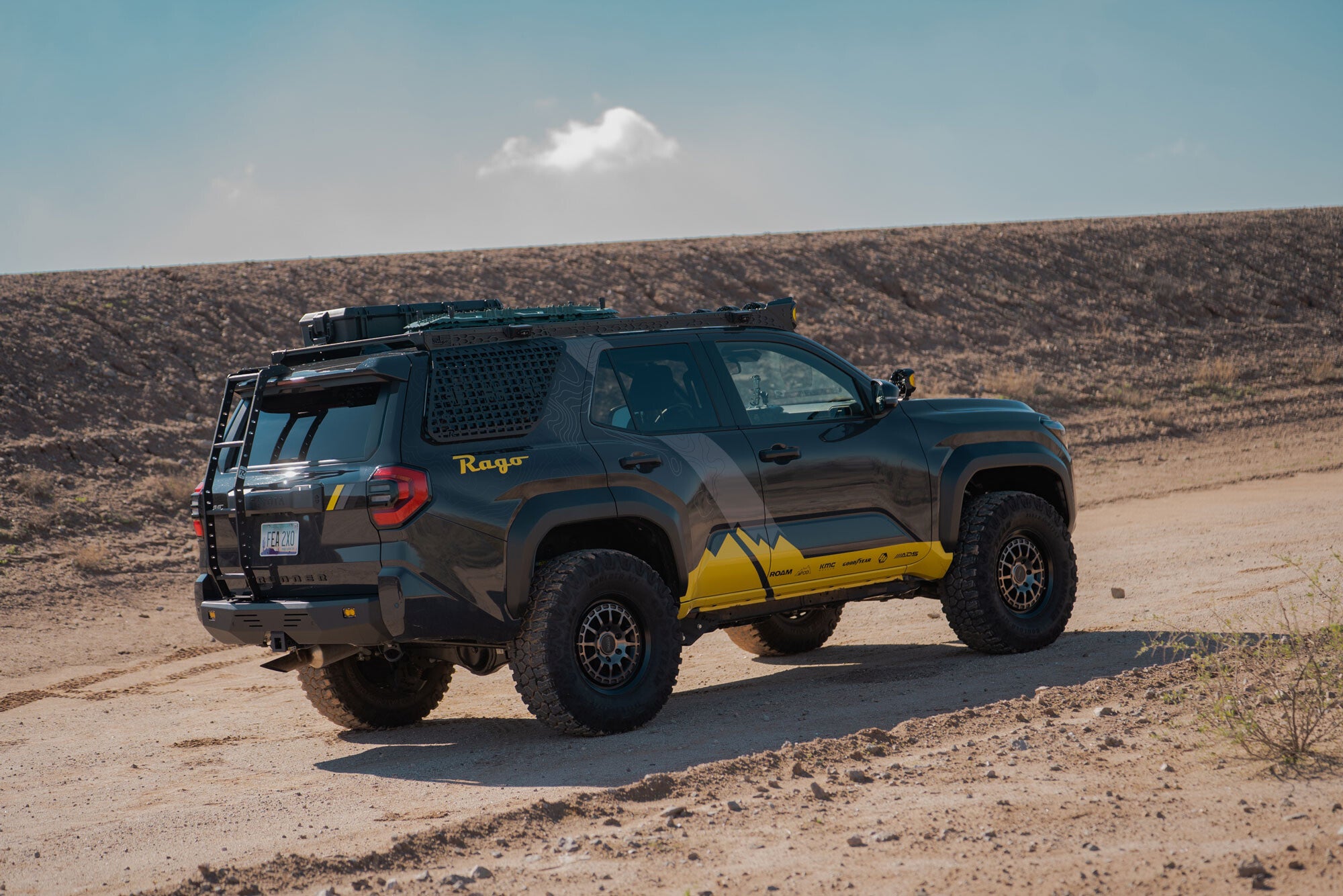 2025 Toyota 4Runner Rear Hatch Ladder Rago Fabrication