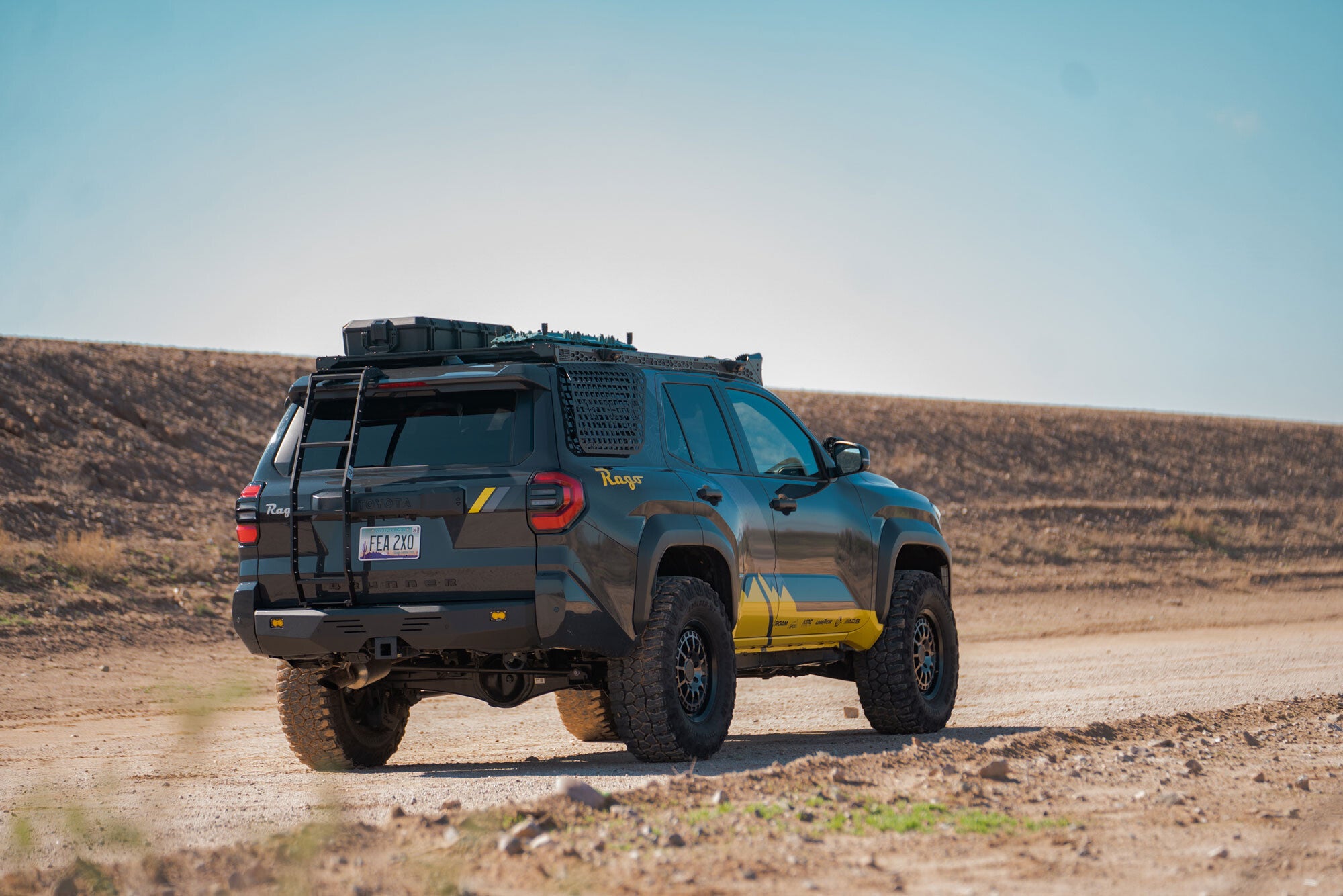 2025 Toyota 4Runner Rear Hatch Ladder Rago Fabrication