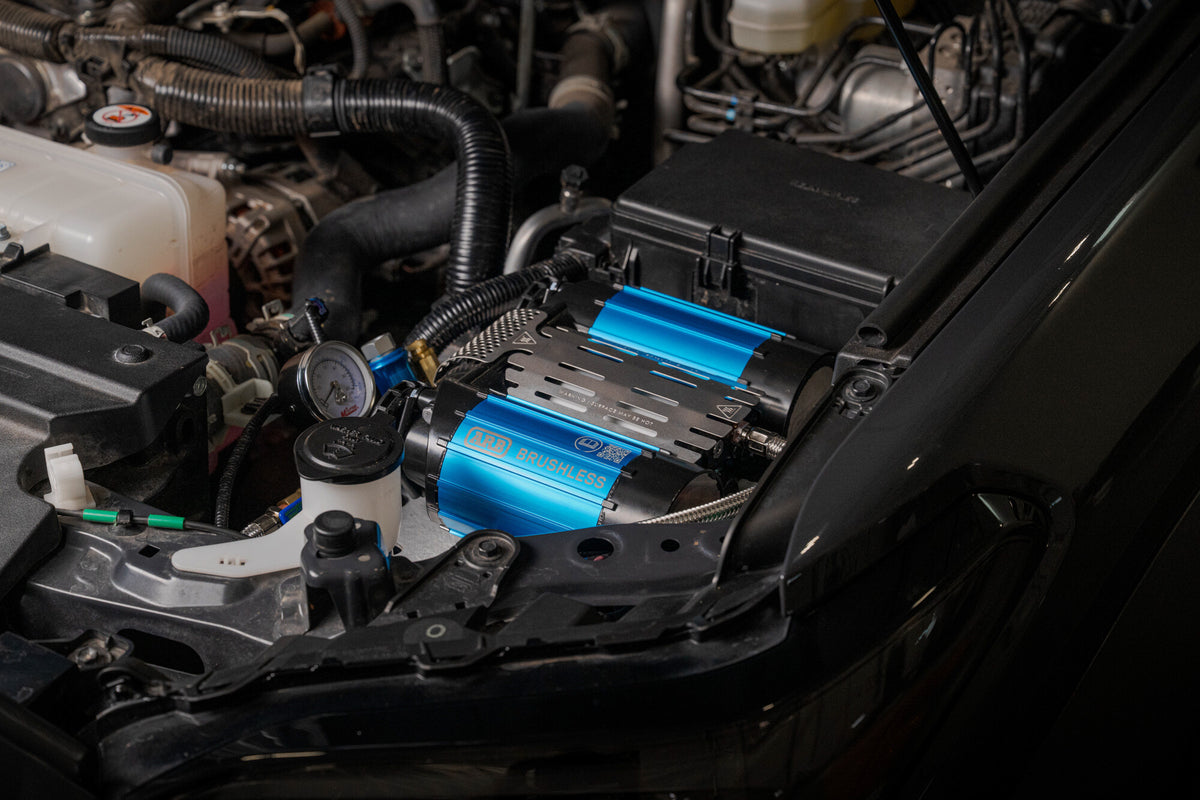 2025+ Toyota 4Runner Under-Hood Air Compressor Mount Rago Fabrication