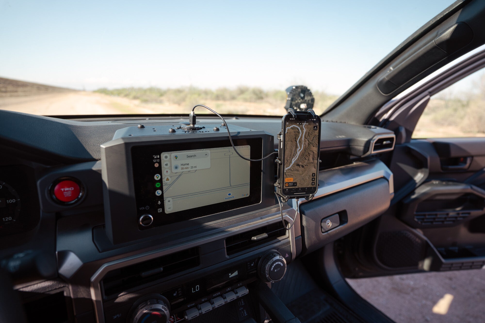 2025 Toyota 4Runner Device Dash Mount Rago Fabrication