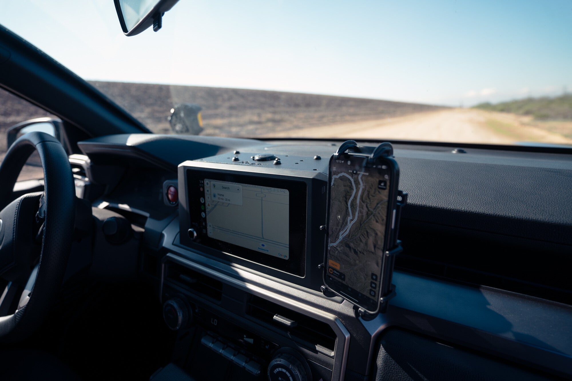 2025 Toyota 4Runner Device Dash Mount Rago Fabrication