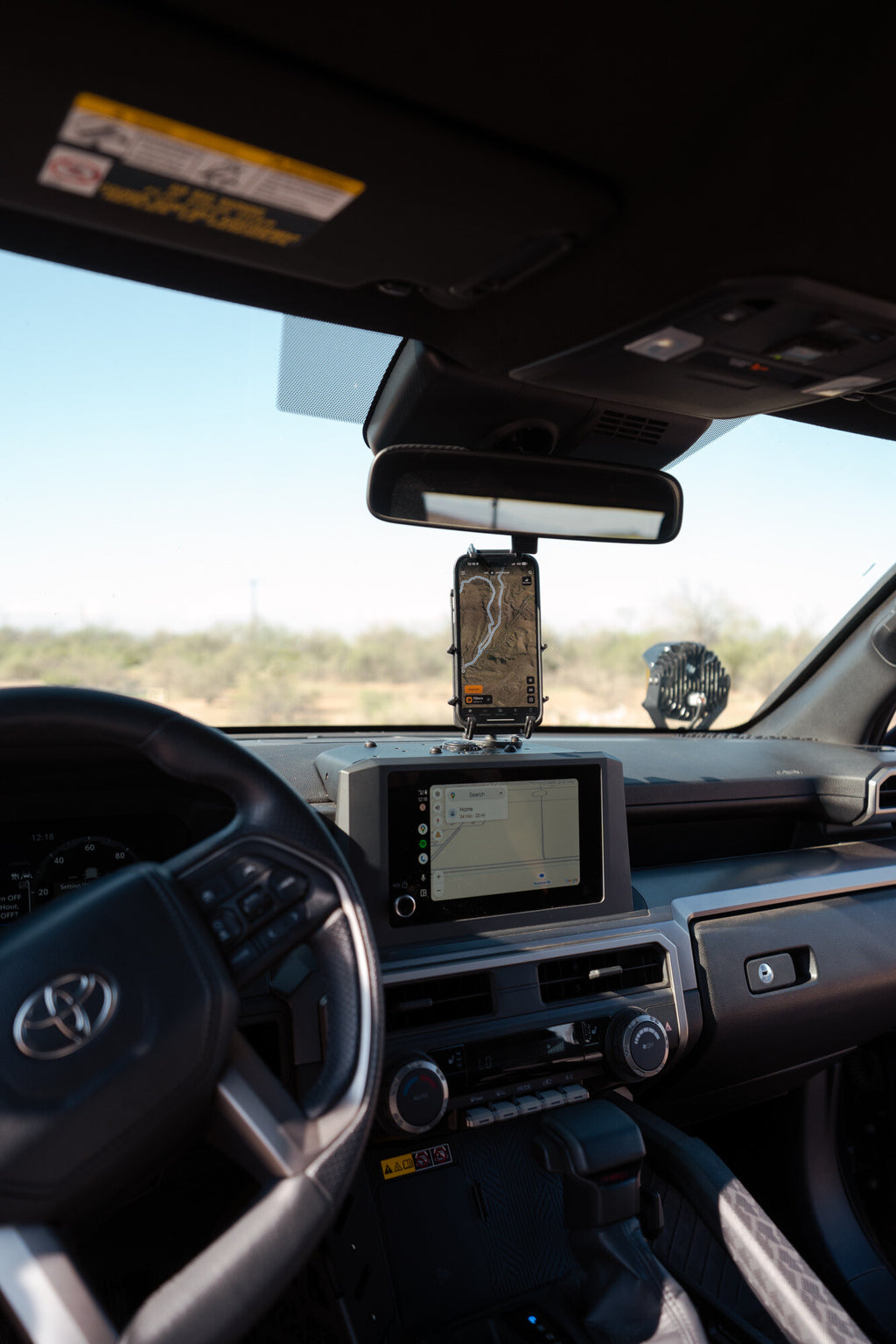 2025 Toyota 4Runner Device Dash Mount Rago Fabrication