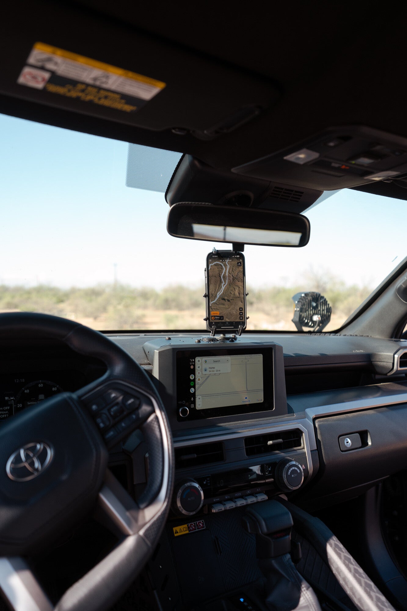 2025 Toyota 4Runner Device Dash Mount Rago Fabrication