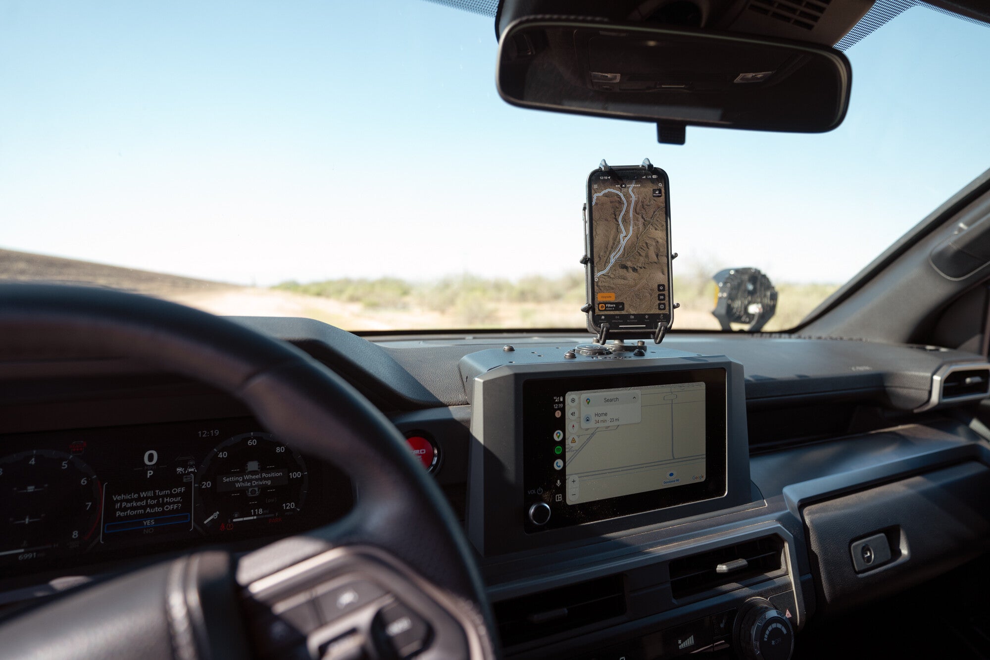 2025 Toyota 4Runner Device Dash Mount Rago Fabrication