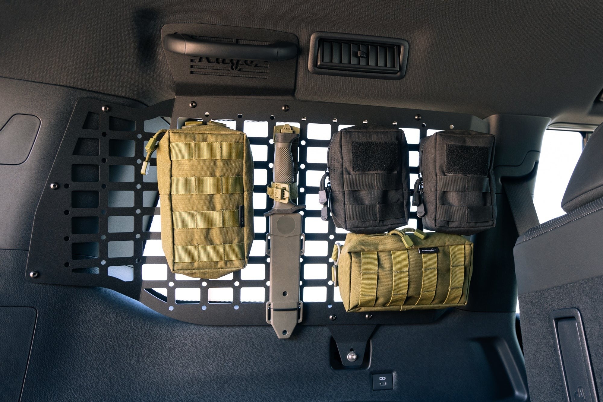 2024 Toyota Land Cruiser Rear Molle Storage Panel System Pair Rago Fabrication