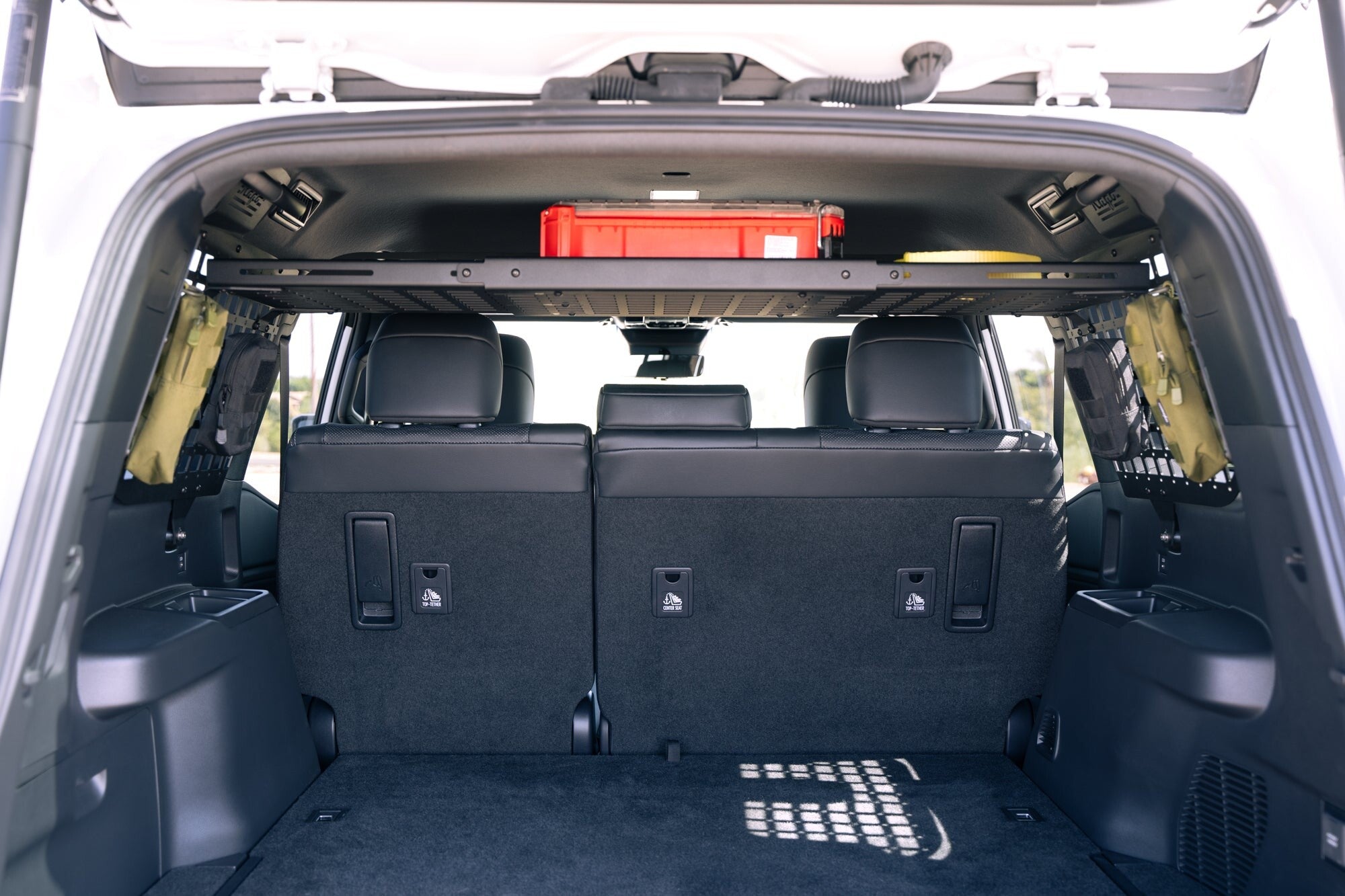 2024 Toyota Land Cruiser Molle Panel Storage Shelf Rago Fabrication