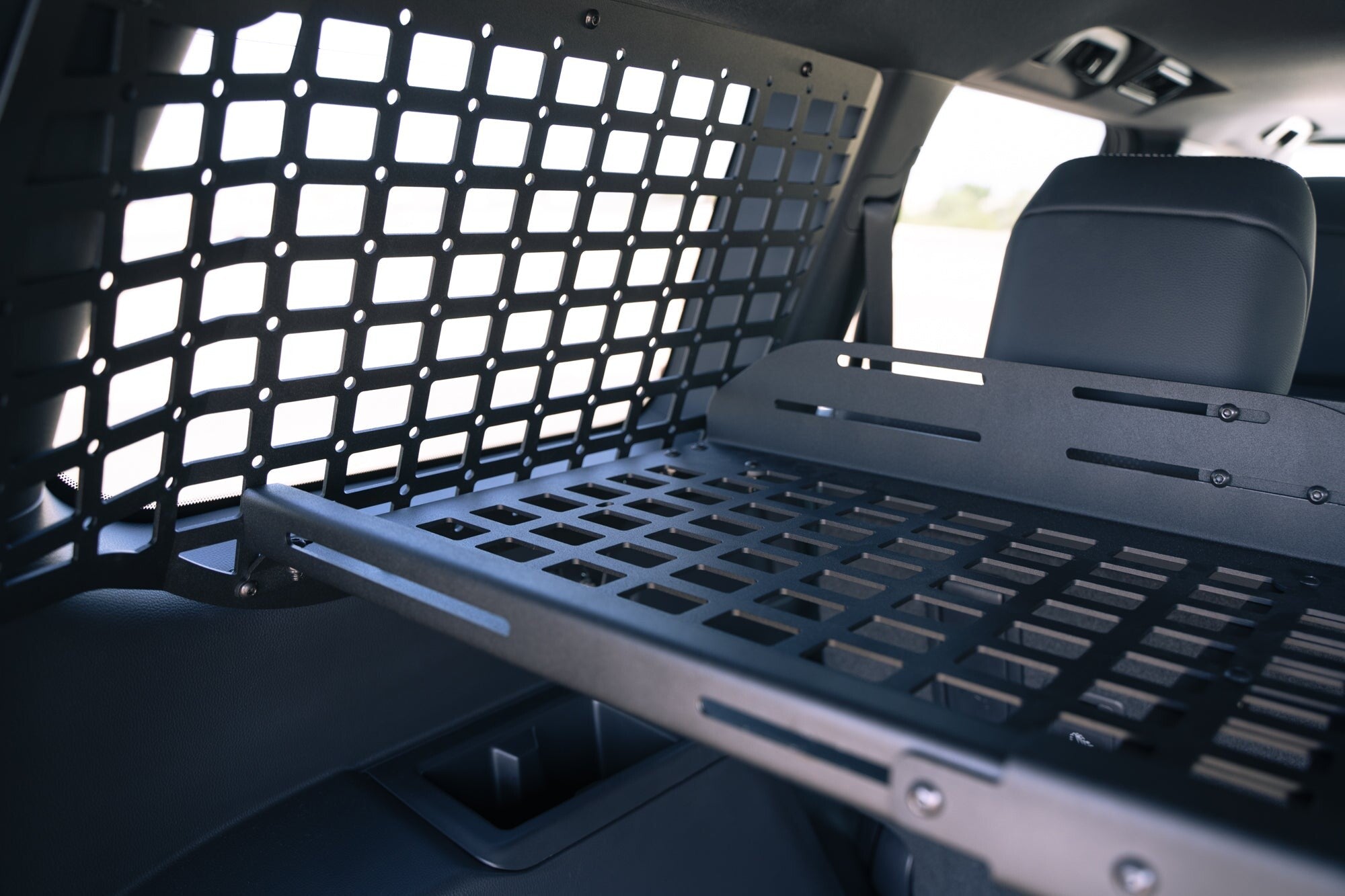 2024 Toyota Land Cruiser Molle Panel Storage Shelf Rago Fabrication