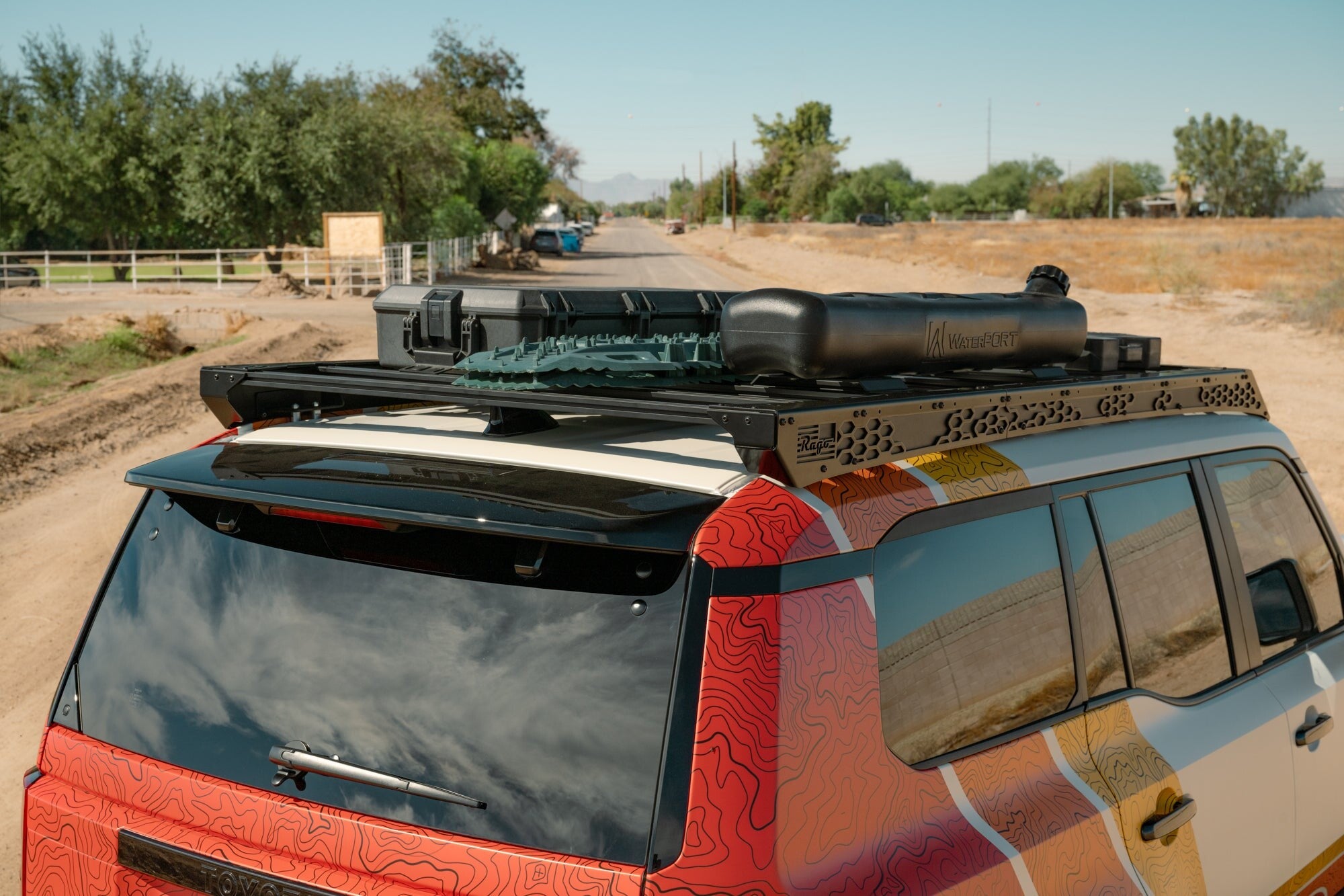 2024 Toyota Land Cruiser Roof Rack Rago Fabrication